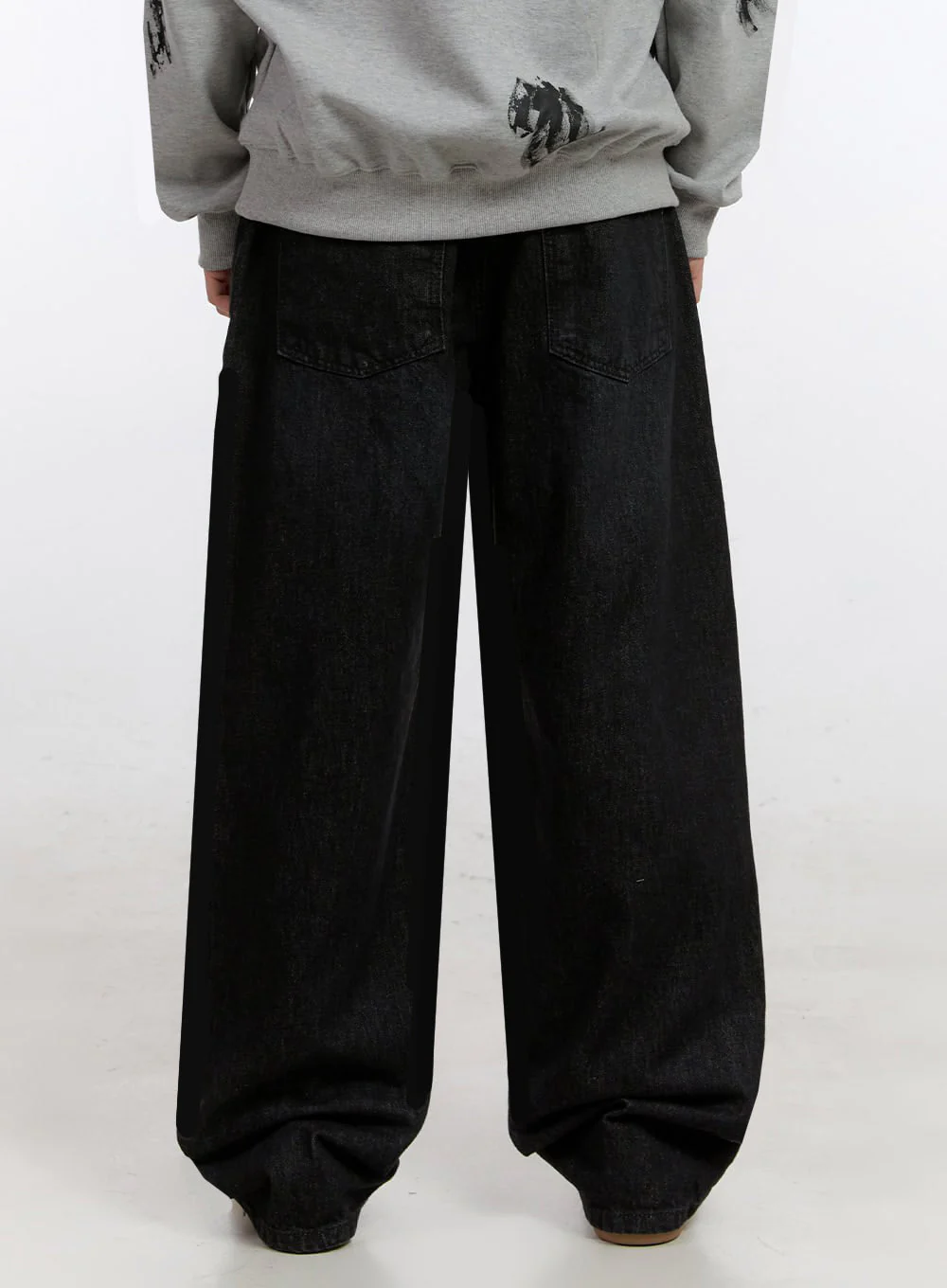 Men's Wide-Leg Jeans IM525 - Image 6