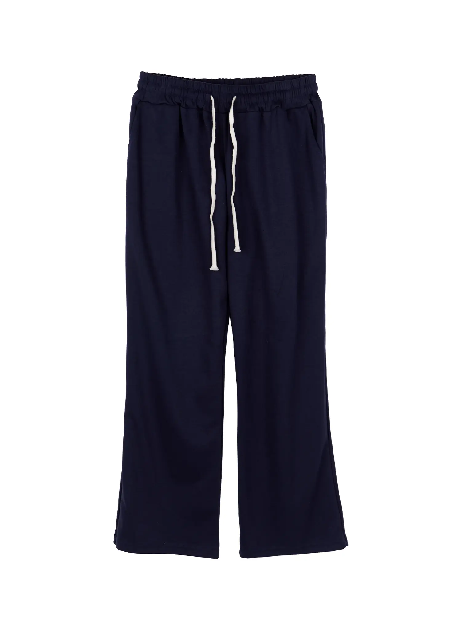 Men's Wide Leg Sweatpants (Dark Blue) IY506 - Image 2