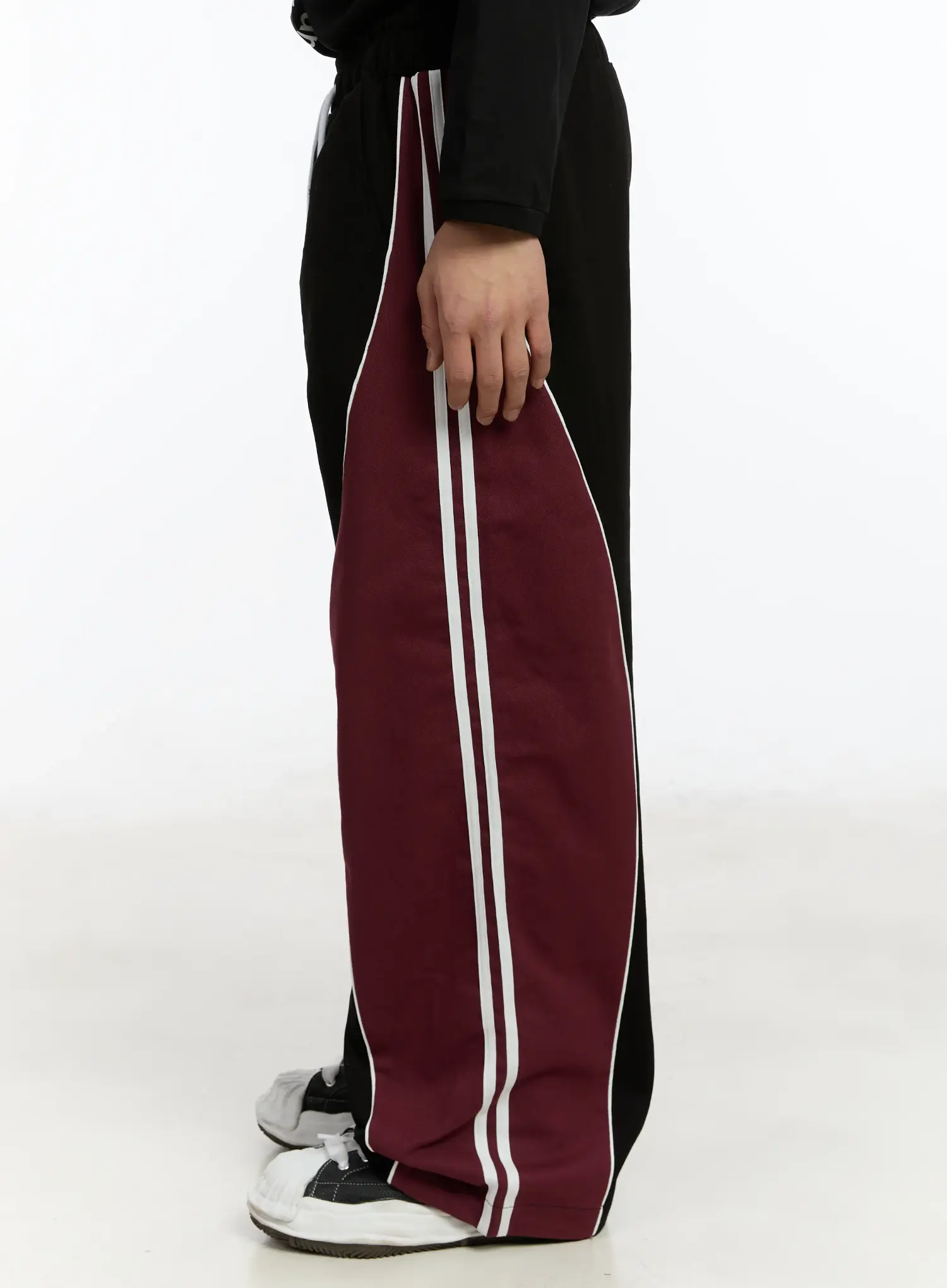 Men's Wide-Leg Track Pants IM503 - Image 6