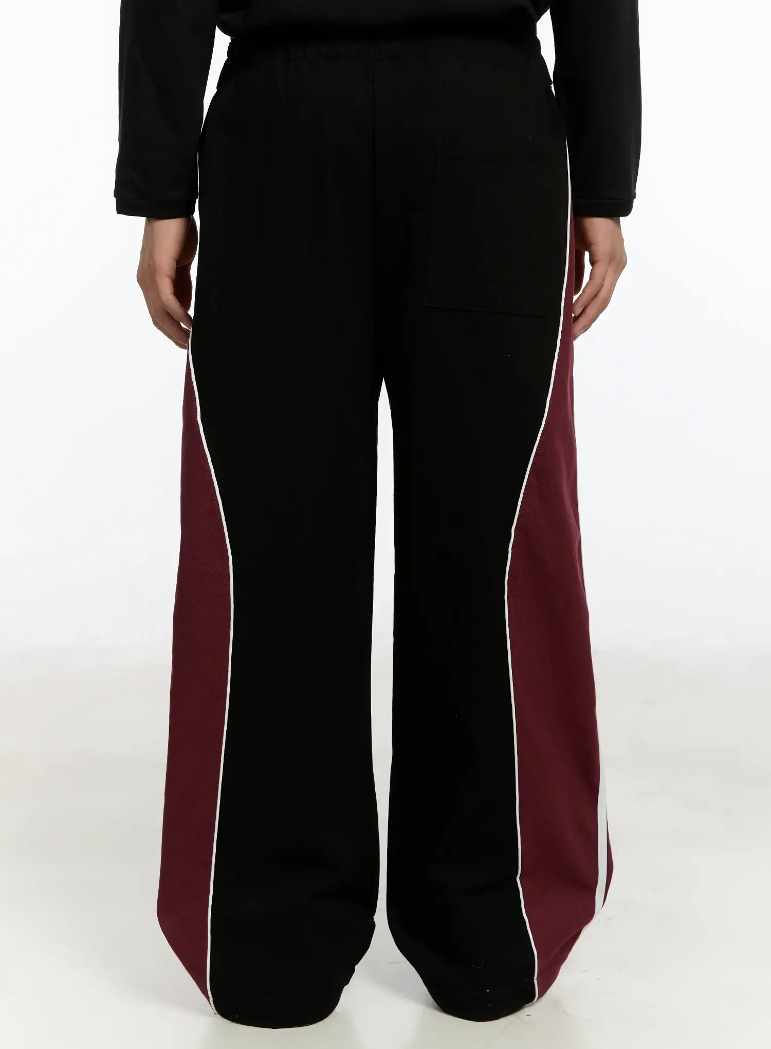 Men's Wide-Leg Track Pants IM503 - Image 7