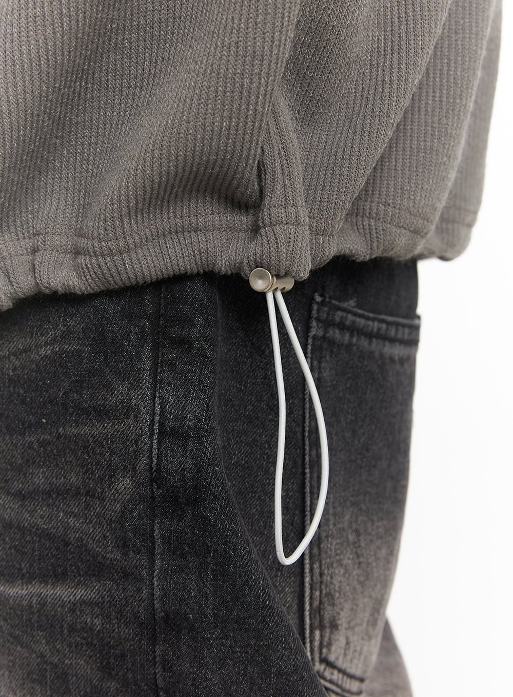 Men's Zip-Up Collared Cardigan Jacket IM518 - Image 6