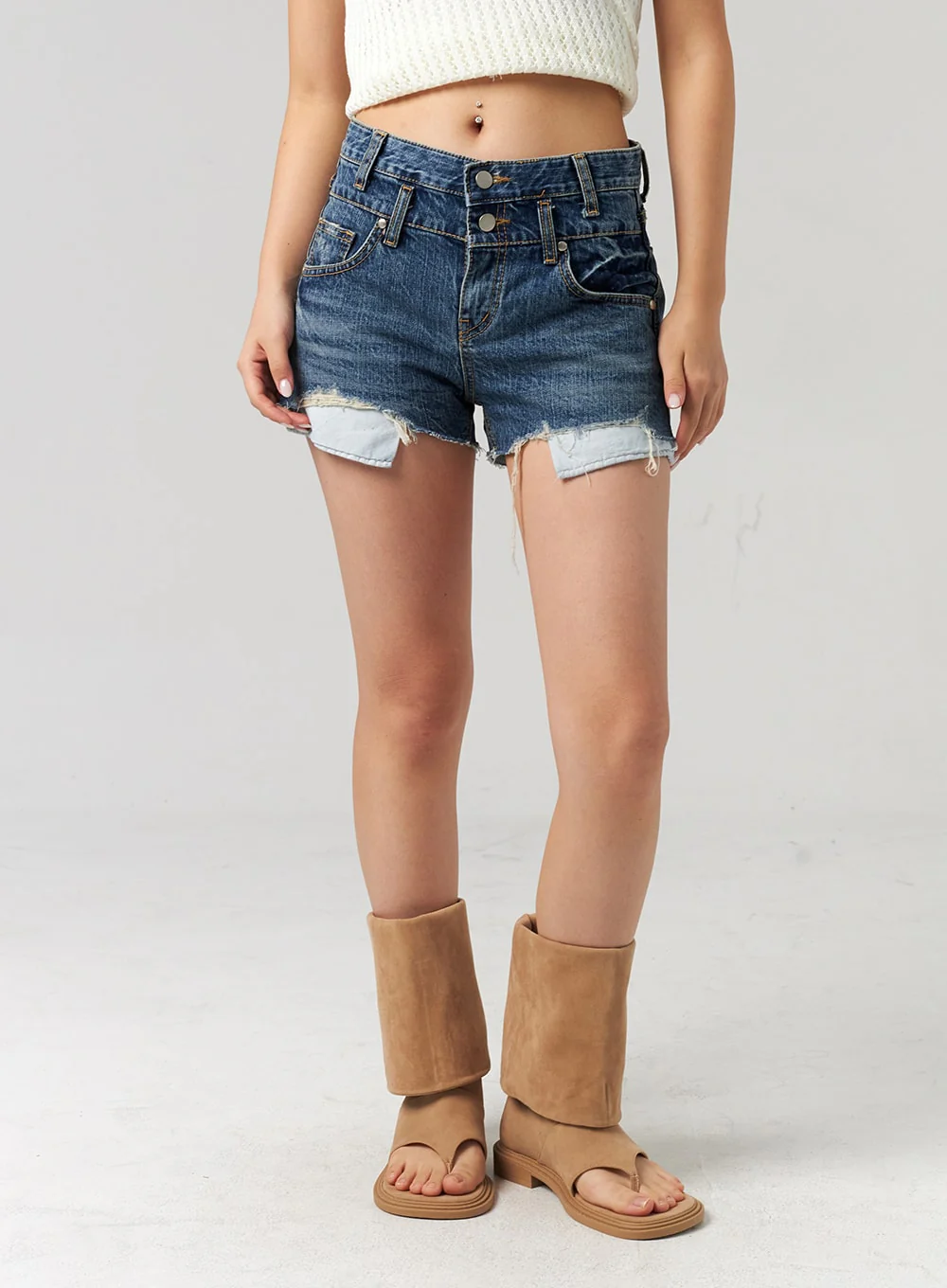 Mesh Fringe Vest CL305 - Image 11