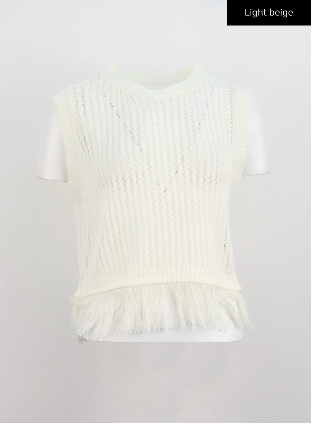 Mesh Fringe Vest CL305 - Image 14