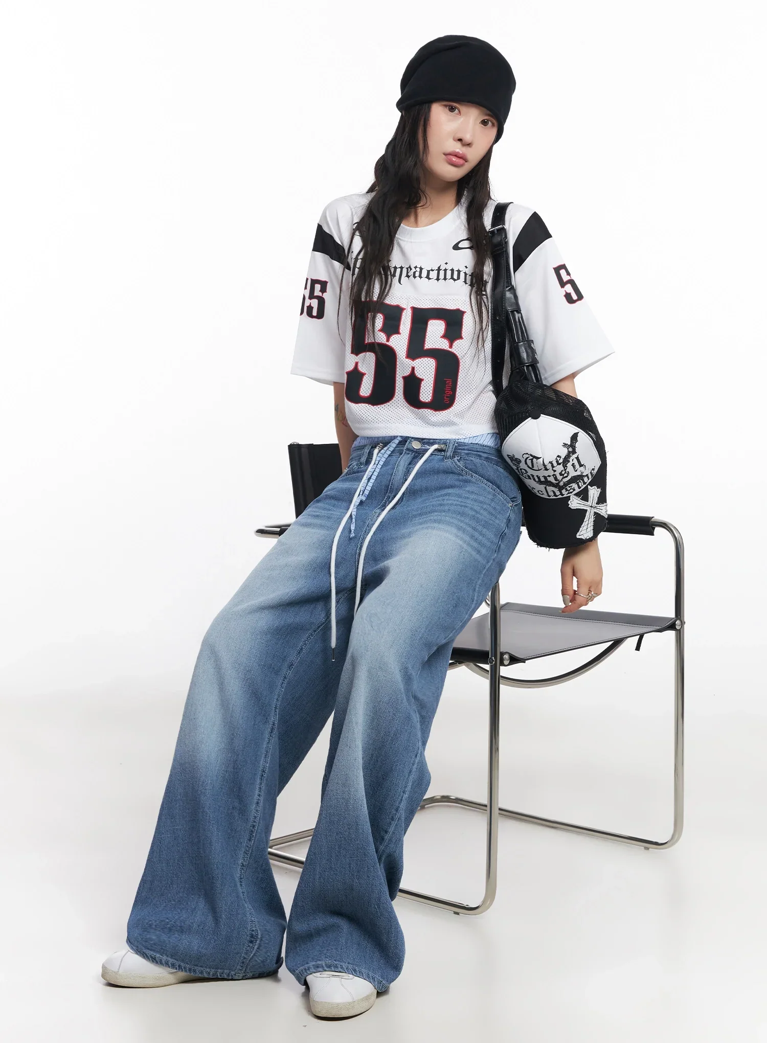 Mesh Jersey Crop Top IC503 - Image 15