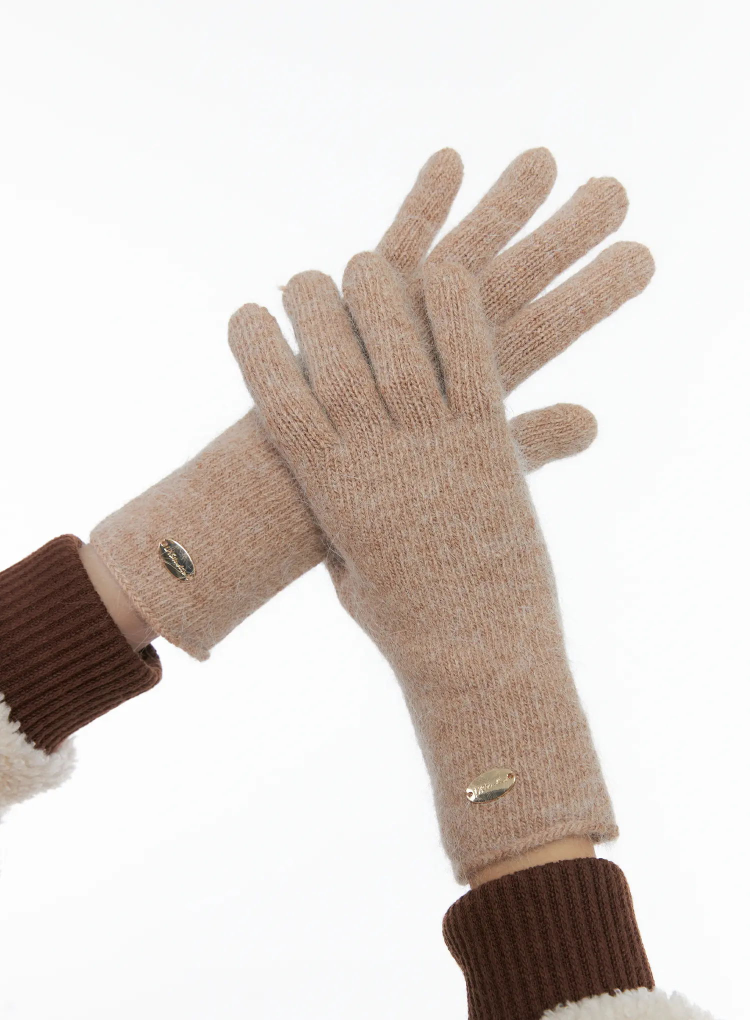 Metal Pendant Warm Gloves IN510 - Image 3