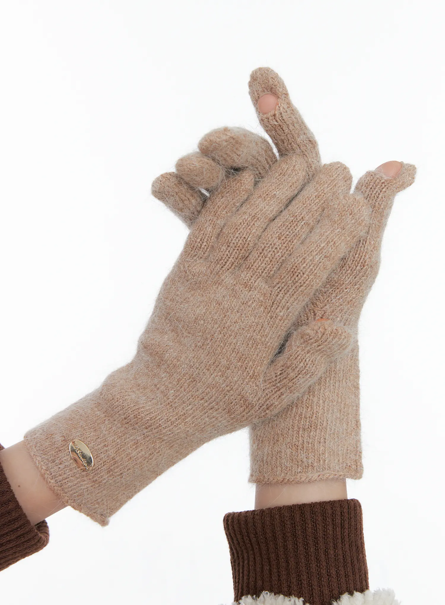 Metal Pendant Warm Gloves IN510 - Image 4