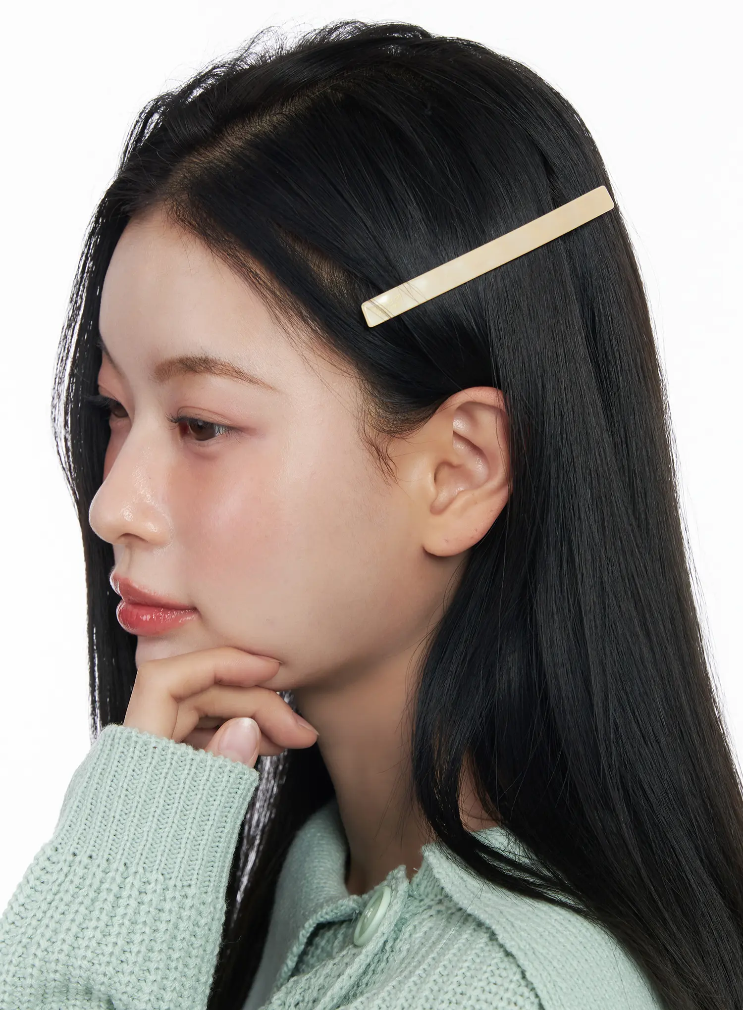 Metal Snap Hair Clip CJ520 - Image 3