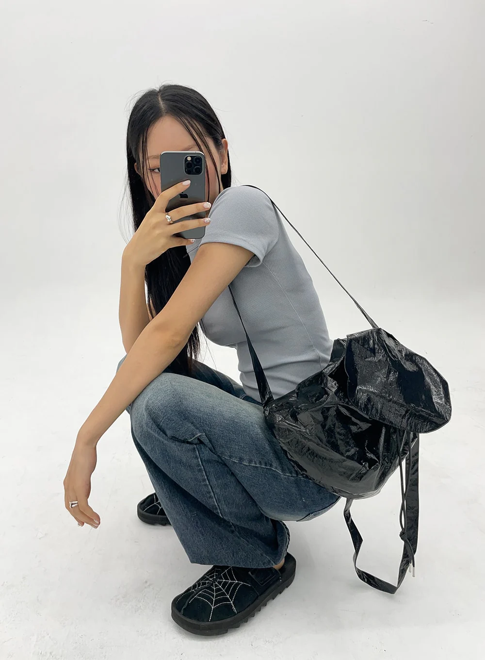 Metallic Color Backpack CL303 - Image 7