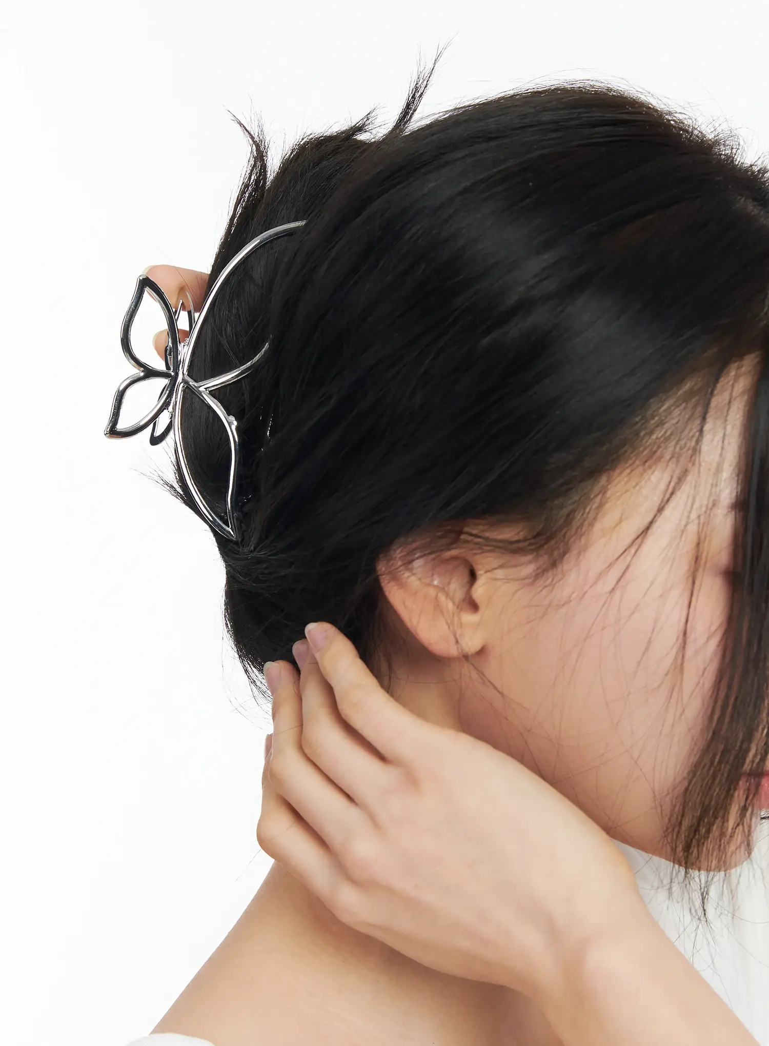 Metallic Wing Hair Clip CM519 - Image 5