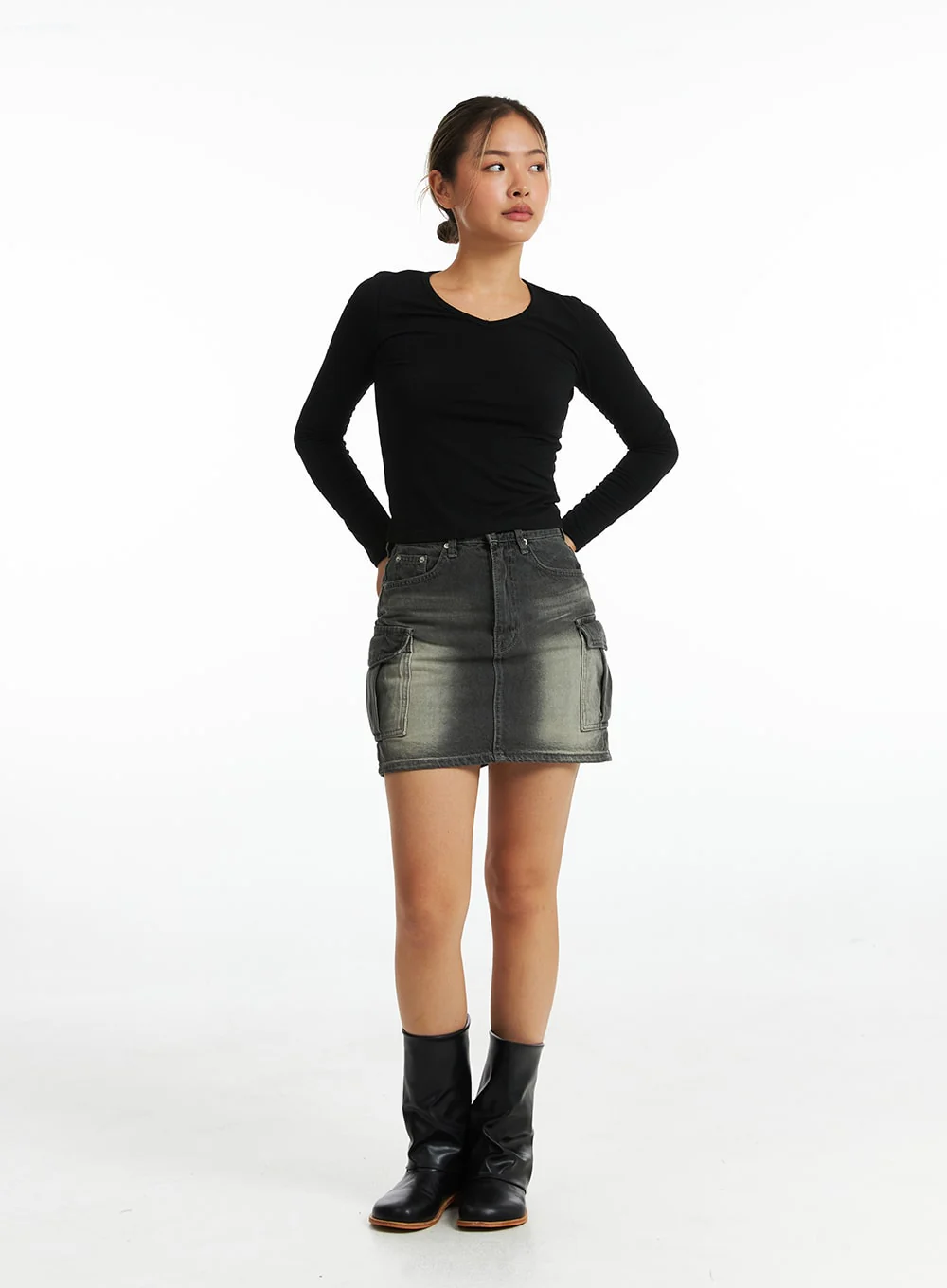 Metro Basic Slim-Fit T-Shirt CO318 - Image 3