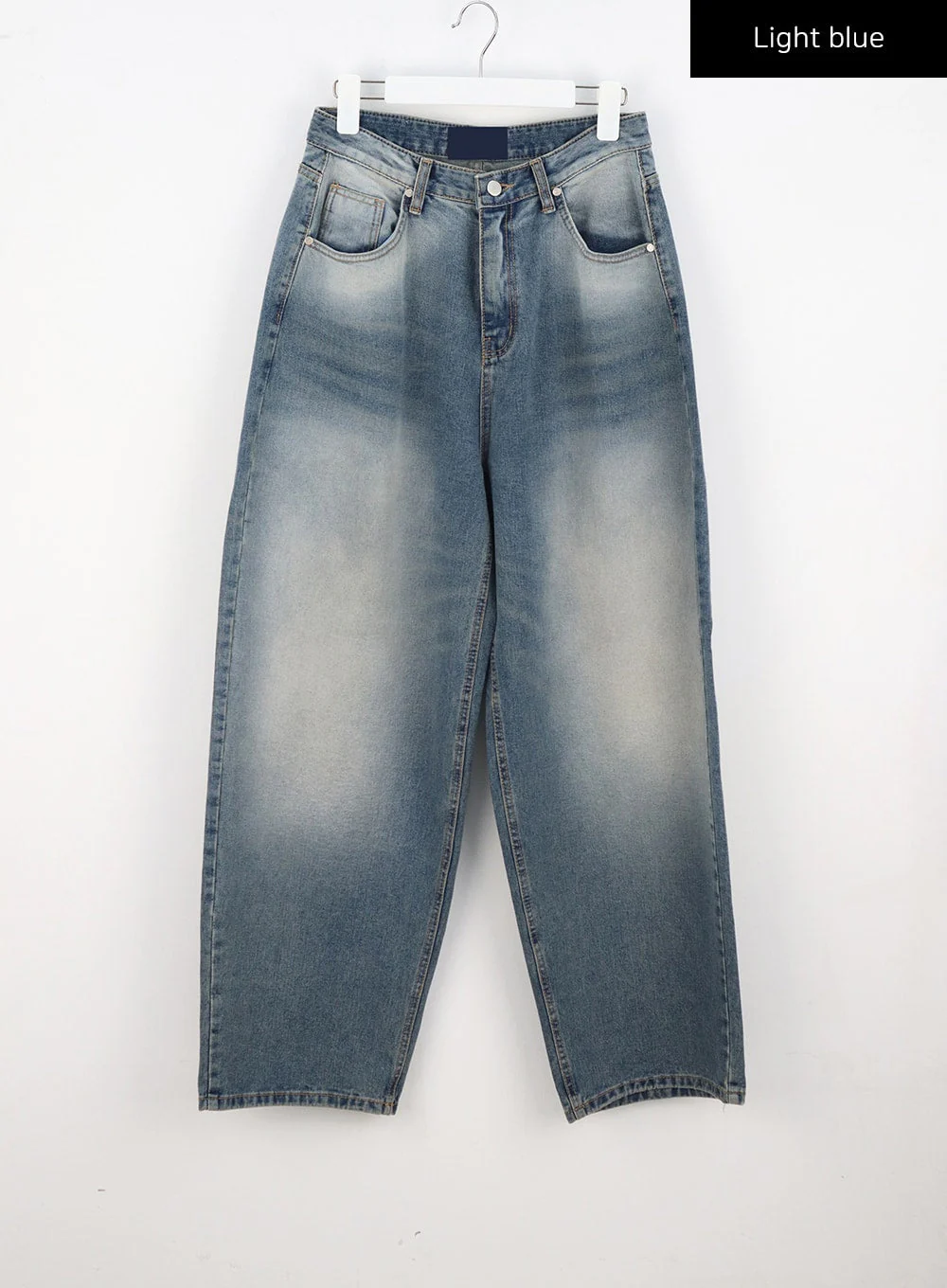Mid-Rise Baggy Jeans CA325 - Image 14