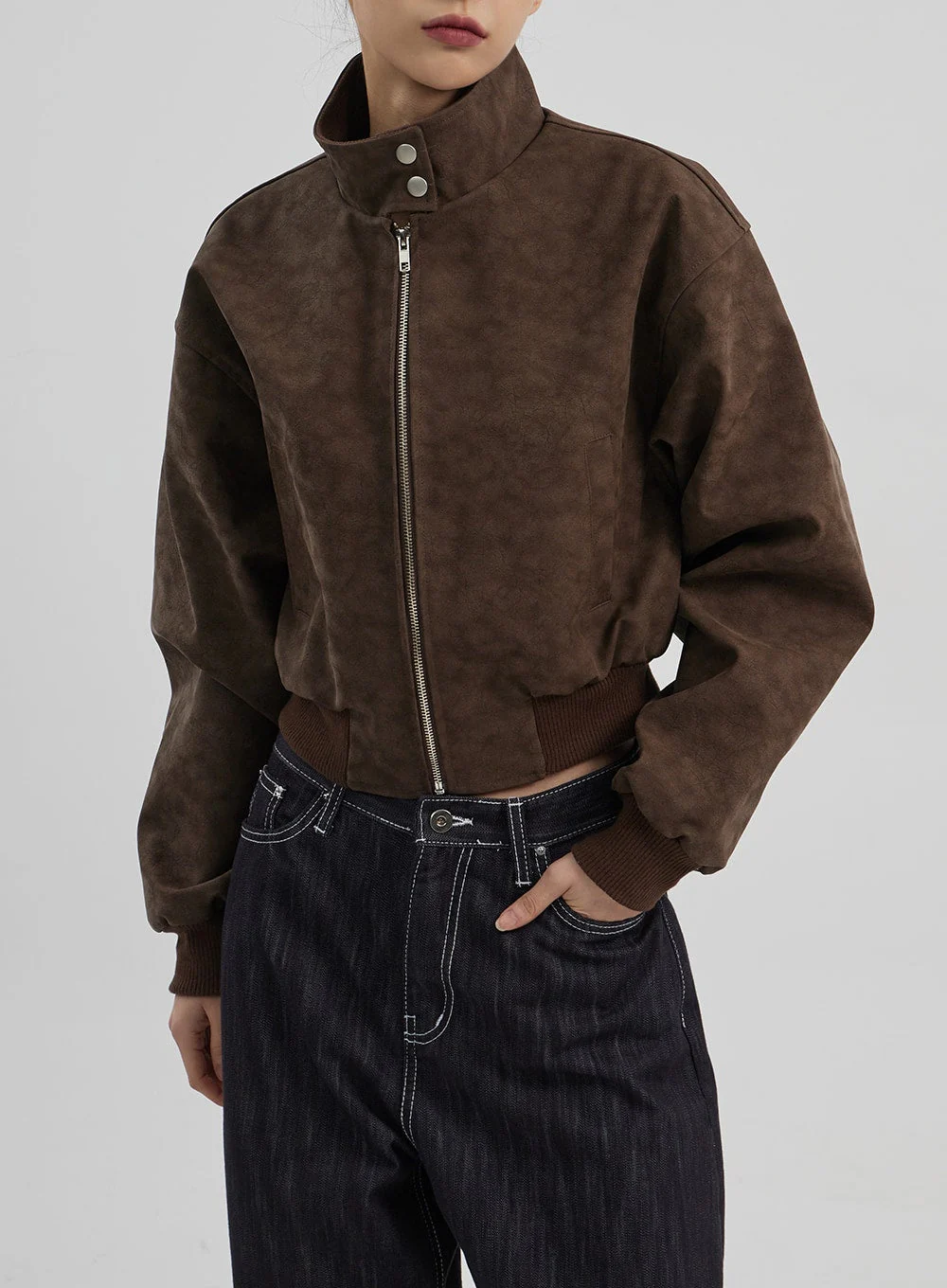 Mid-Rise Baggy Jeans CF307 - Image 11