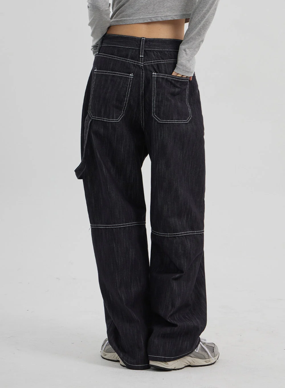 Mid-Rise Baggy Jeans CF307 - Image 6