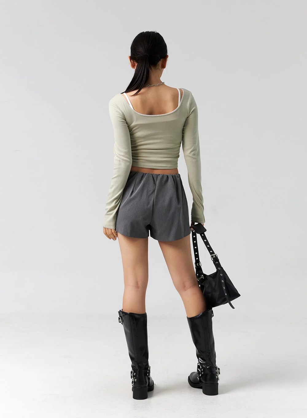 Mid-Rise Skort CG302 - Image 12