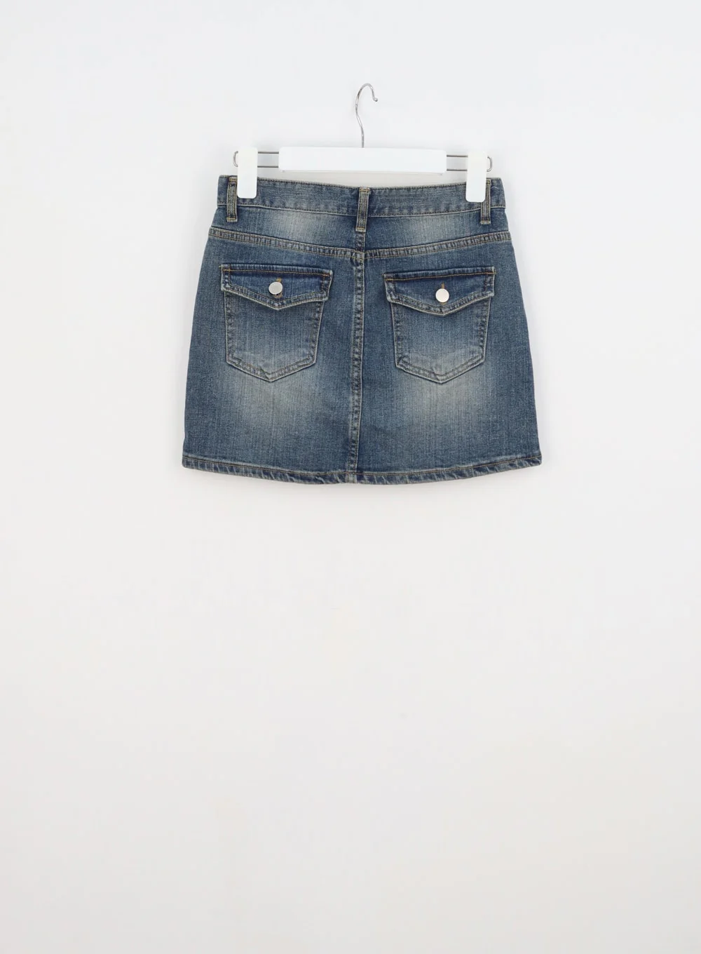 Mid-Wash Denim Skirt CY330 - Image 15