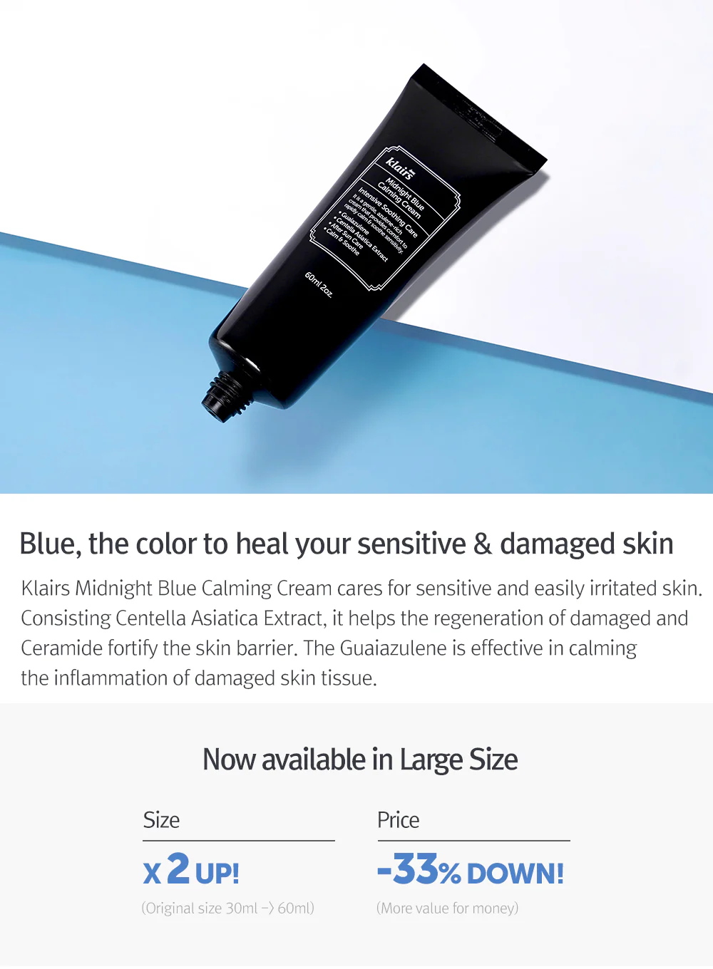 Midnight Blue Calming Cream (60g) - Image 3