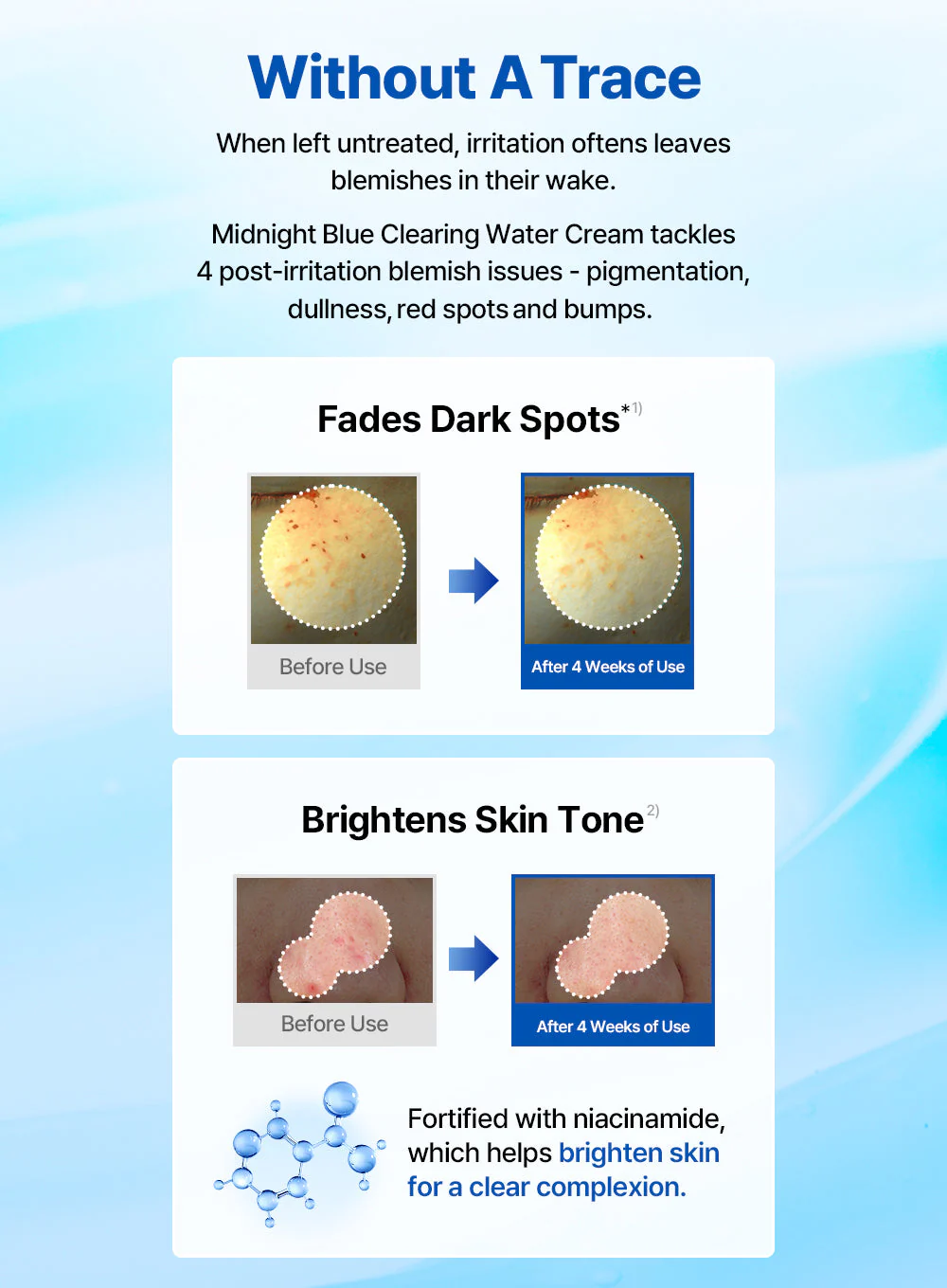 Midnight Blue Clearing Water Cream (50g) - Image 10