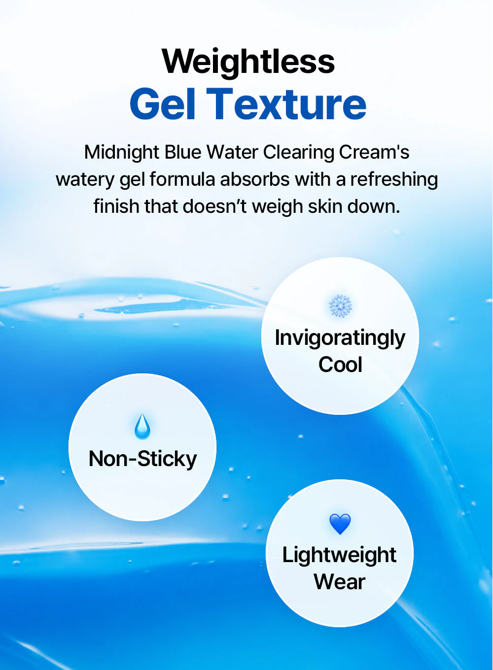 Midnight Blue Clearing Water Cream (50g) - Image 17