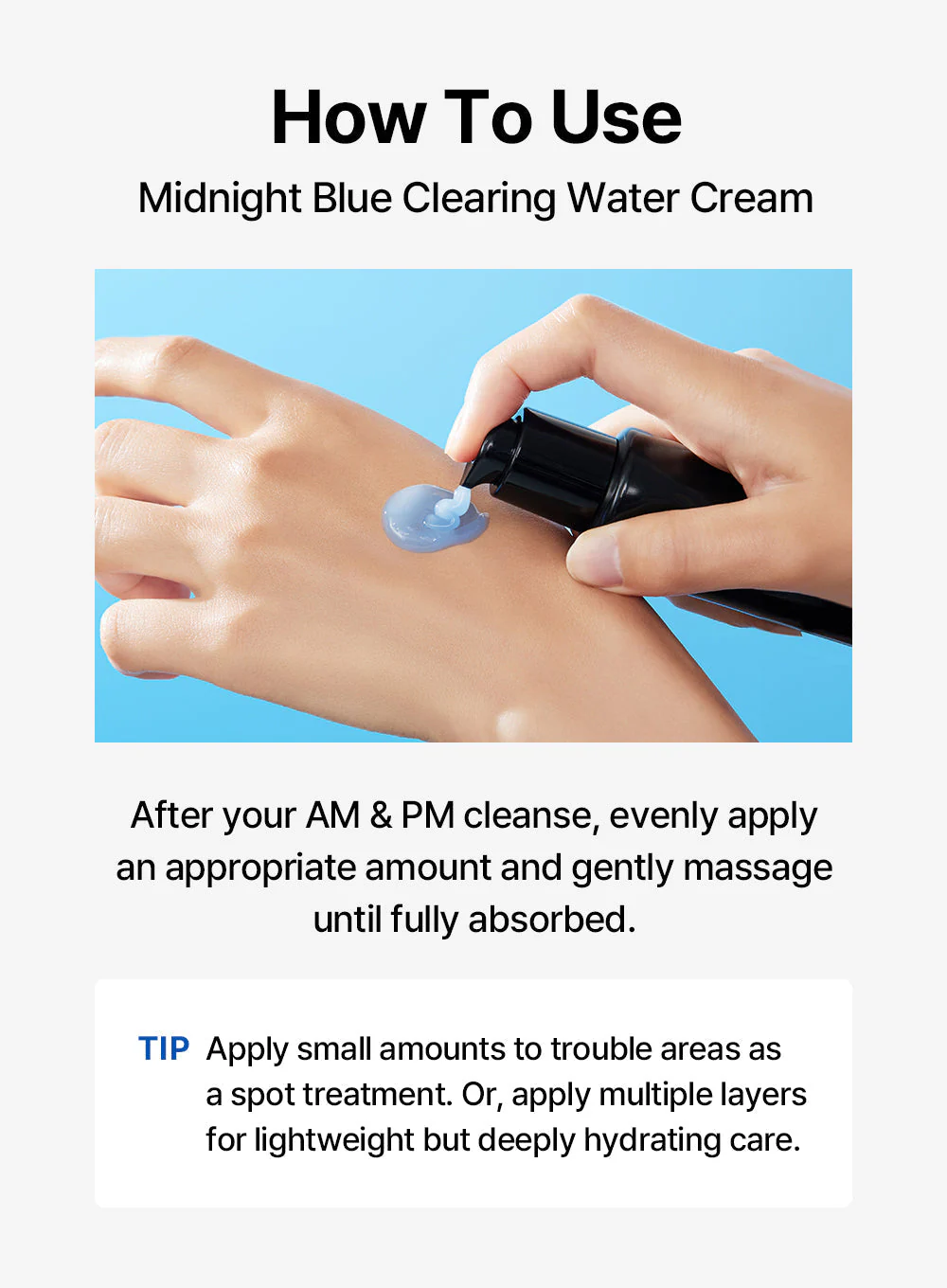 Midnight Blue Clearing Water Cream (50g) - Image 18