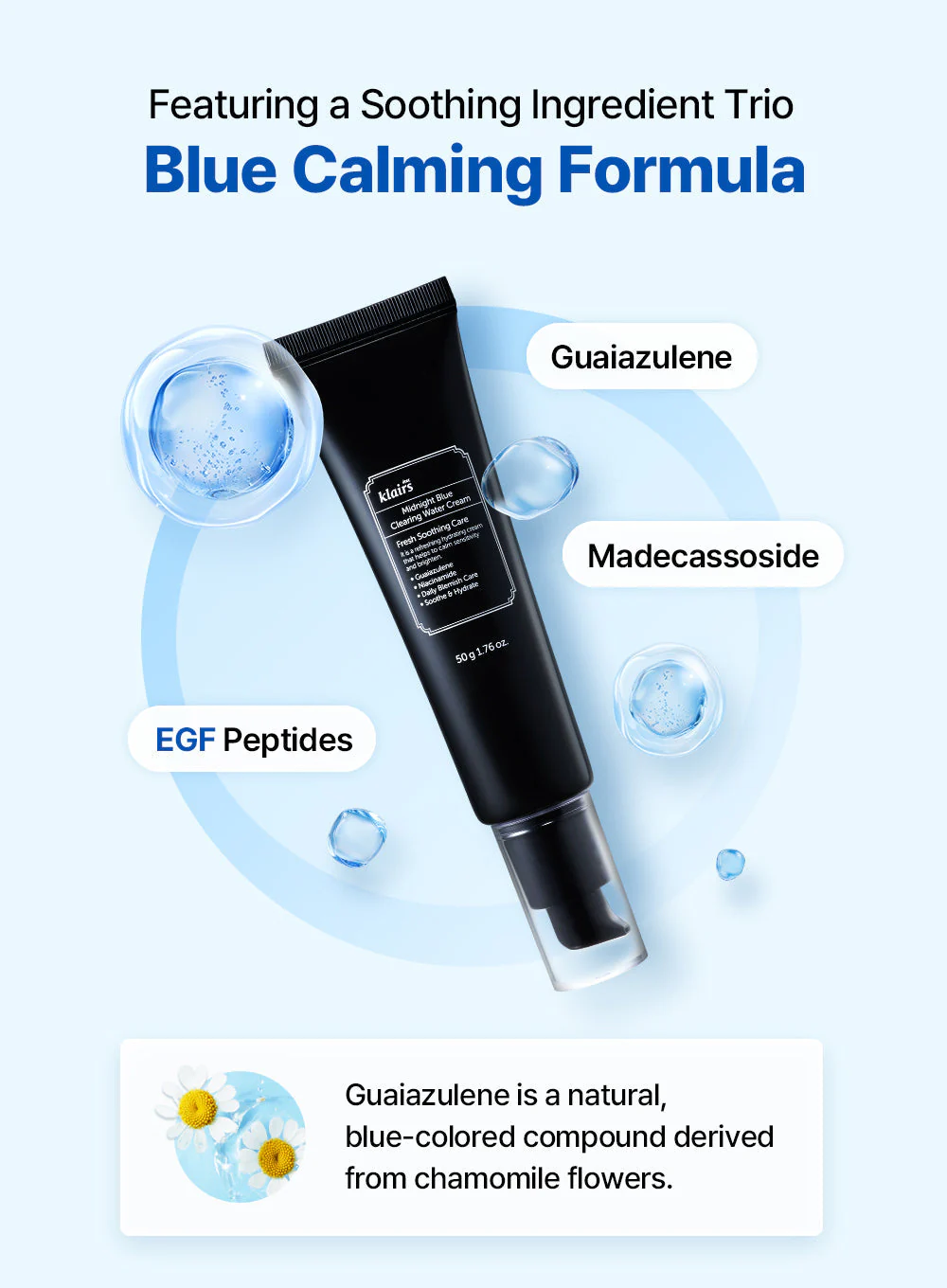 Midnight Blue Clearing Water Cream (50g) - Image 9