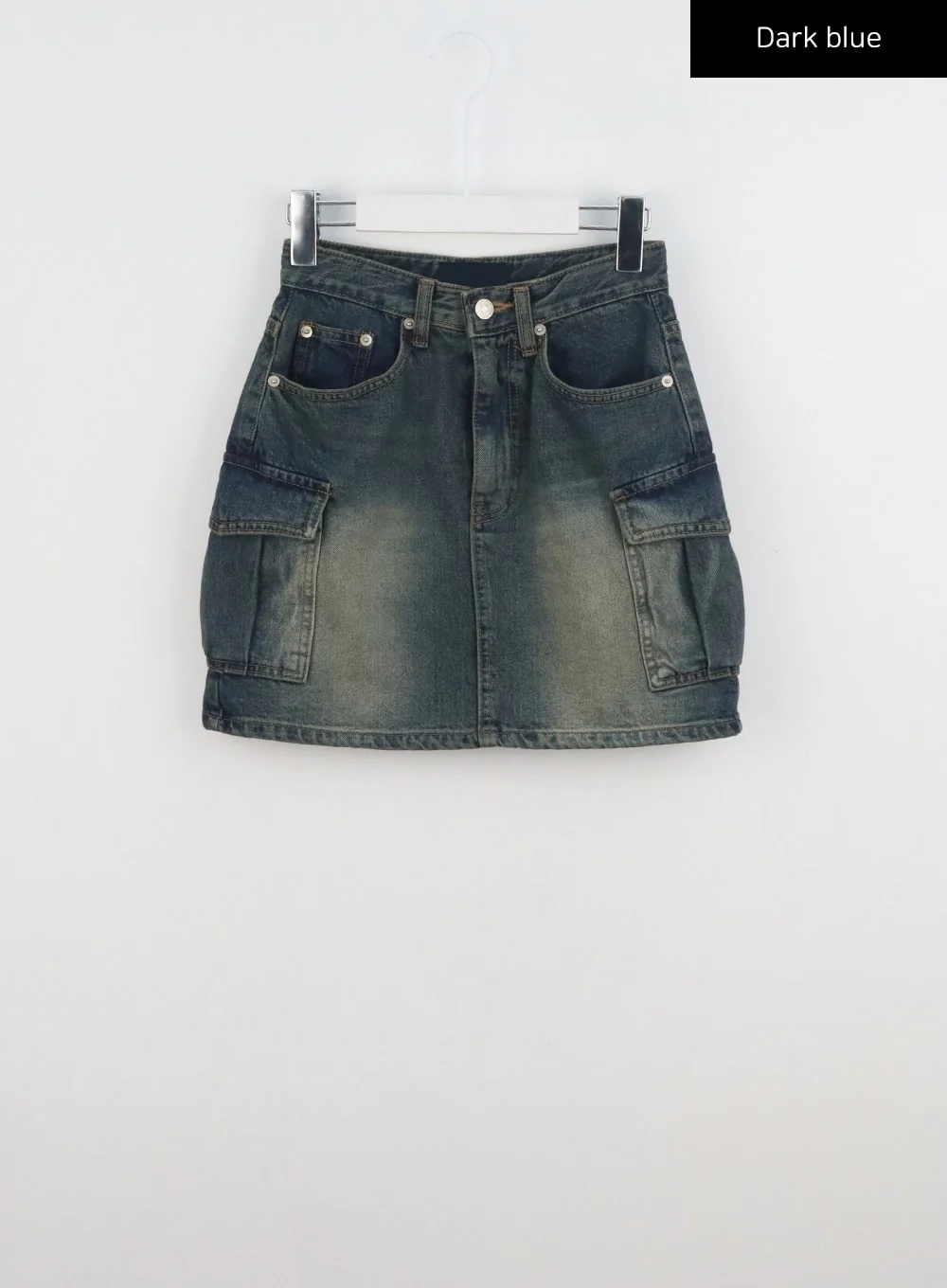 Mini Cargo Denim Skirt CL318 - Image 14