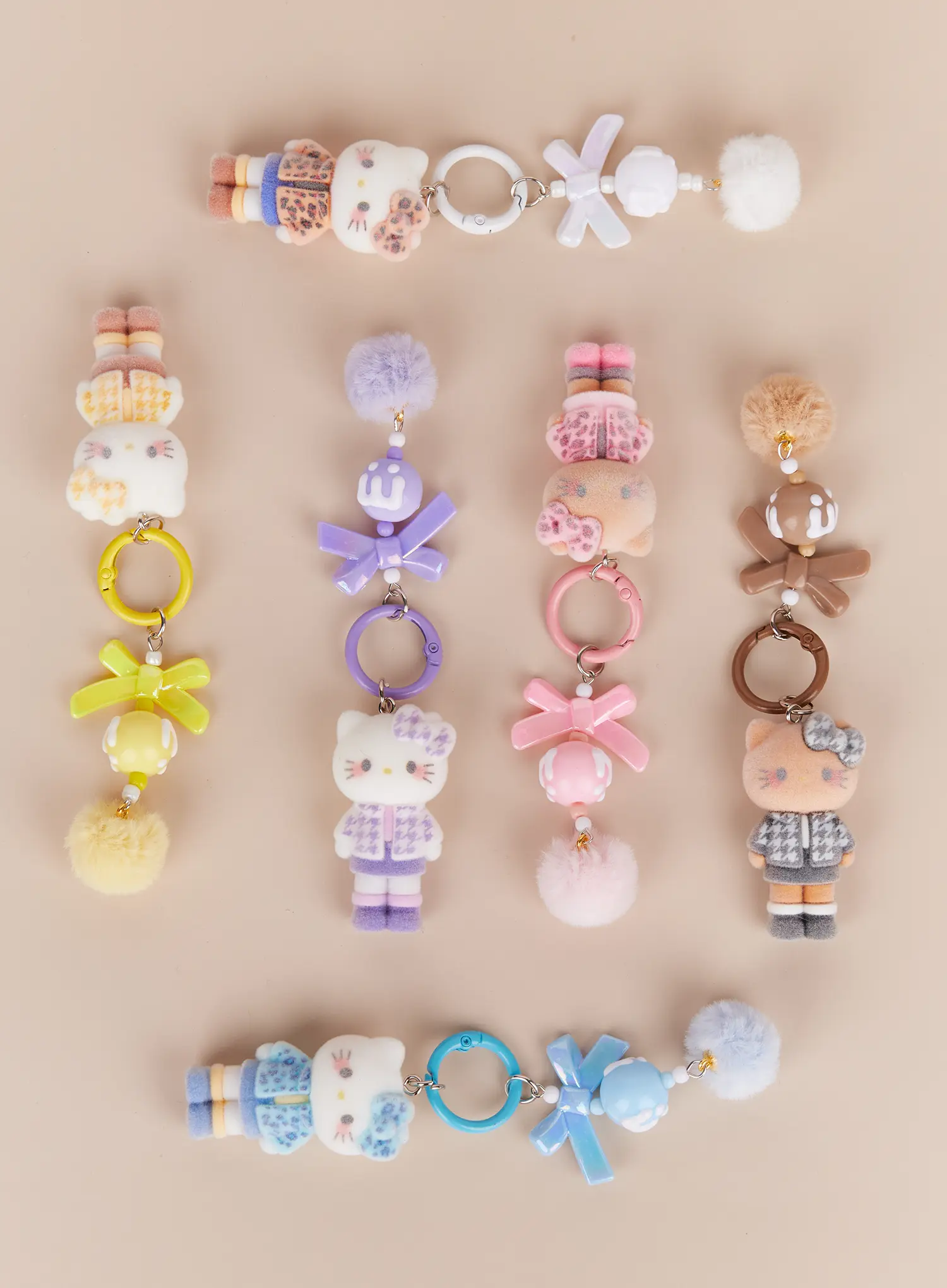 Mini Cute Cat Keyring IM527 - Image 12