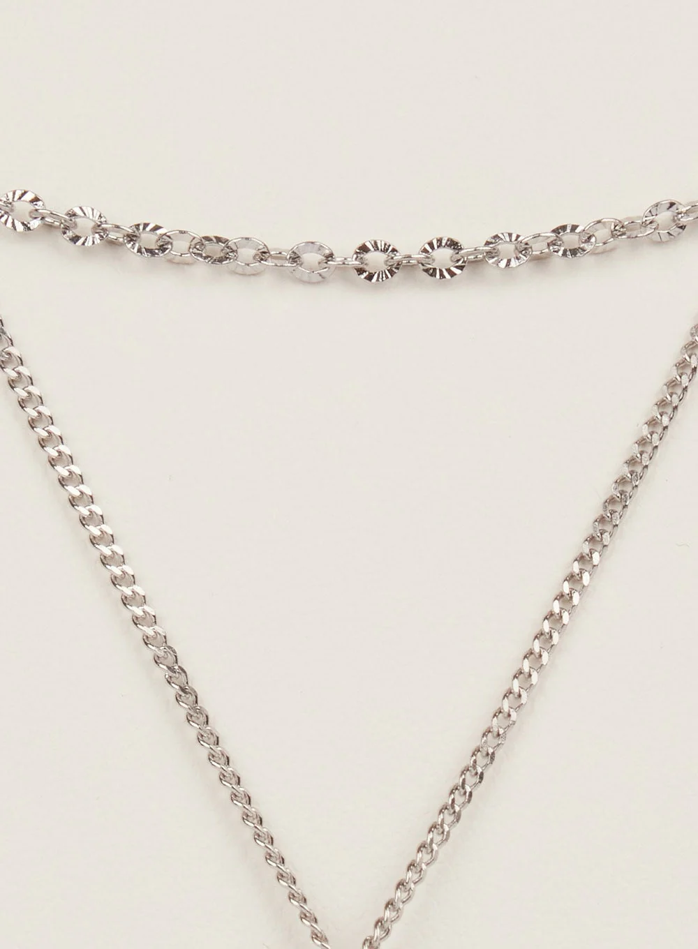 Minimal Rectangle Layer Necklace IM528 - Image 4