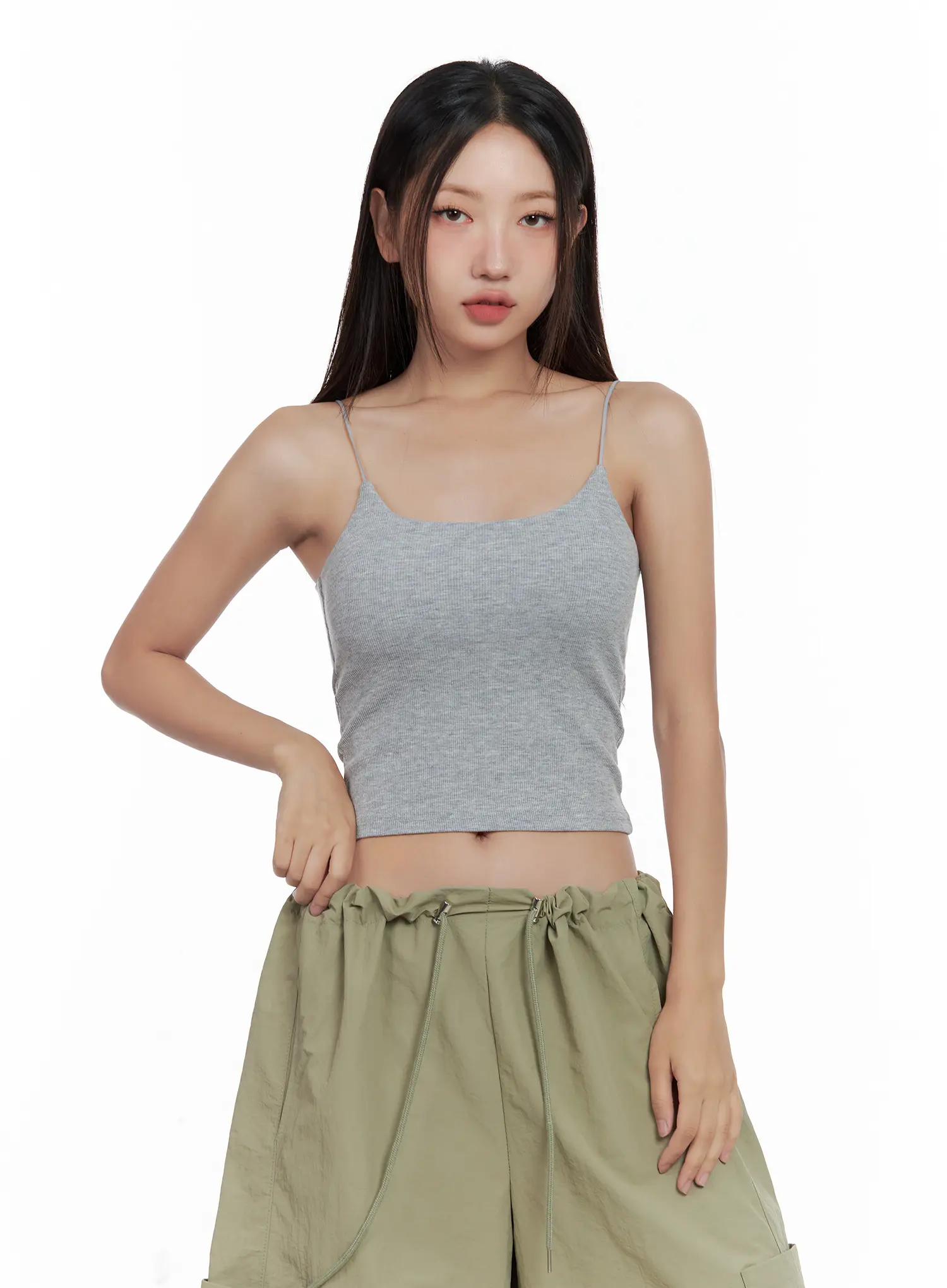 Minimalist Ribbed Tank CL509 - Image 8