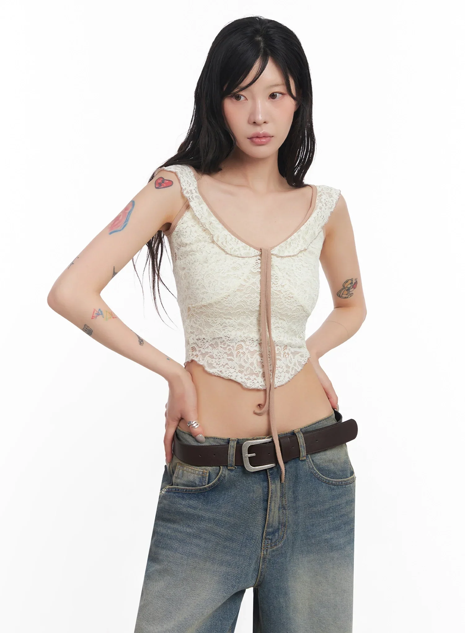Modern Faux Leather Belt IC503 - Image 13