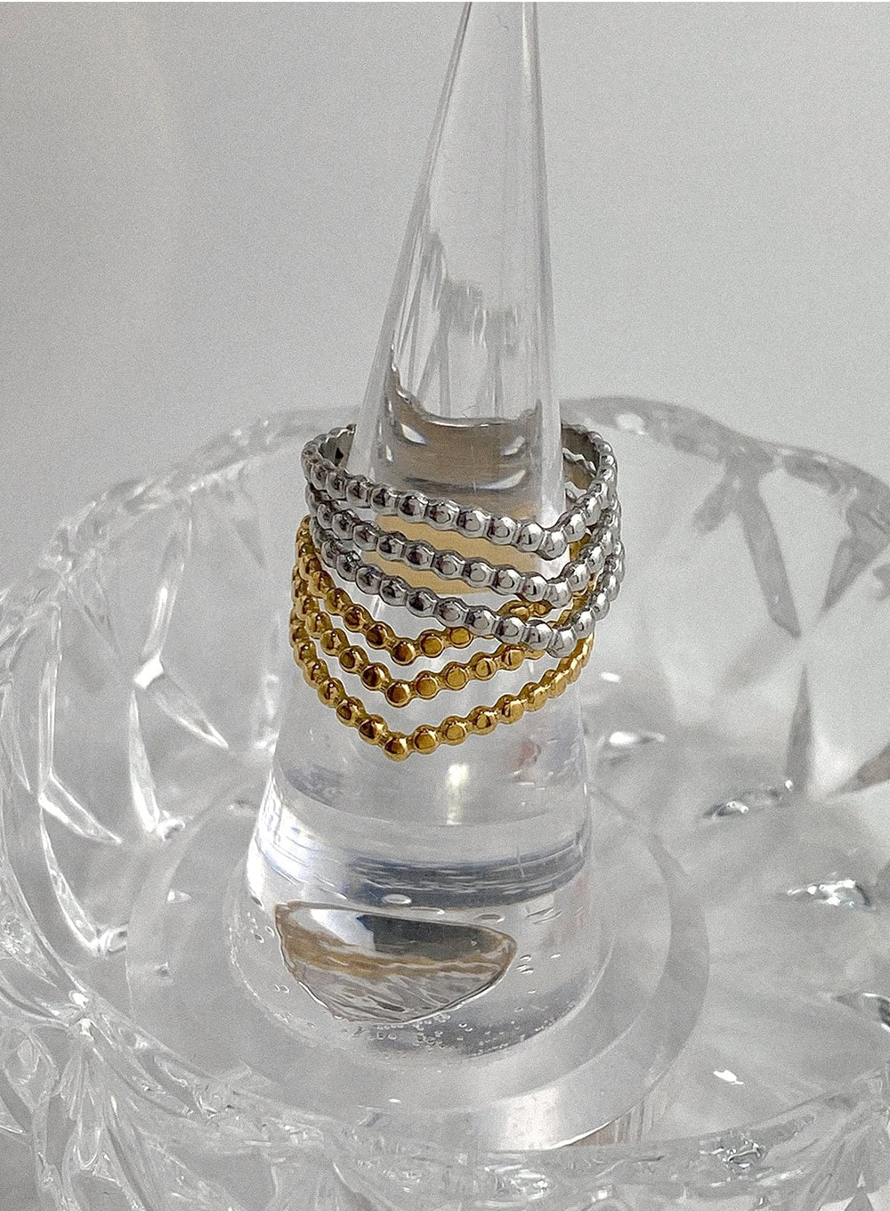 Mozart Triple Point Ring IA524 - Image 2