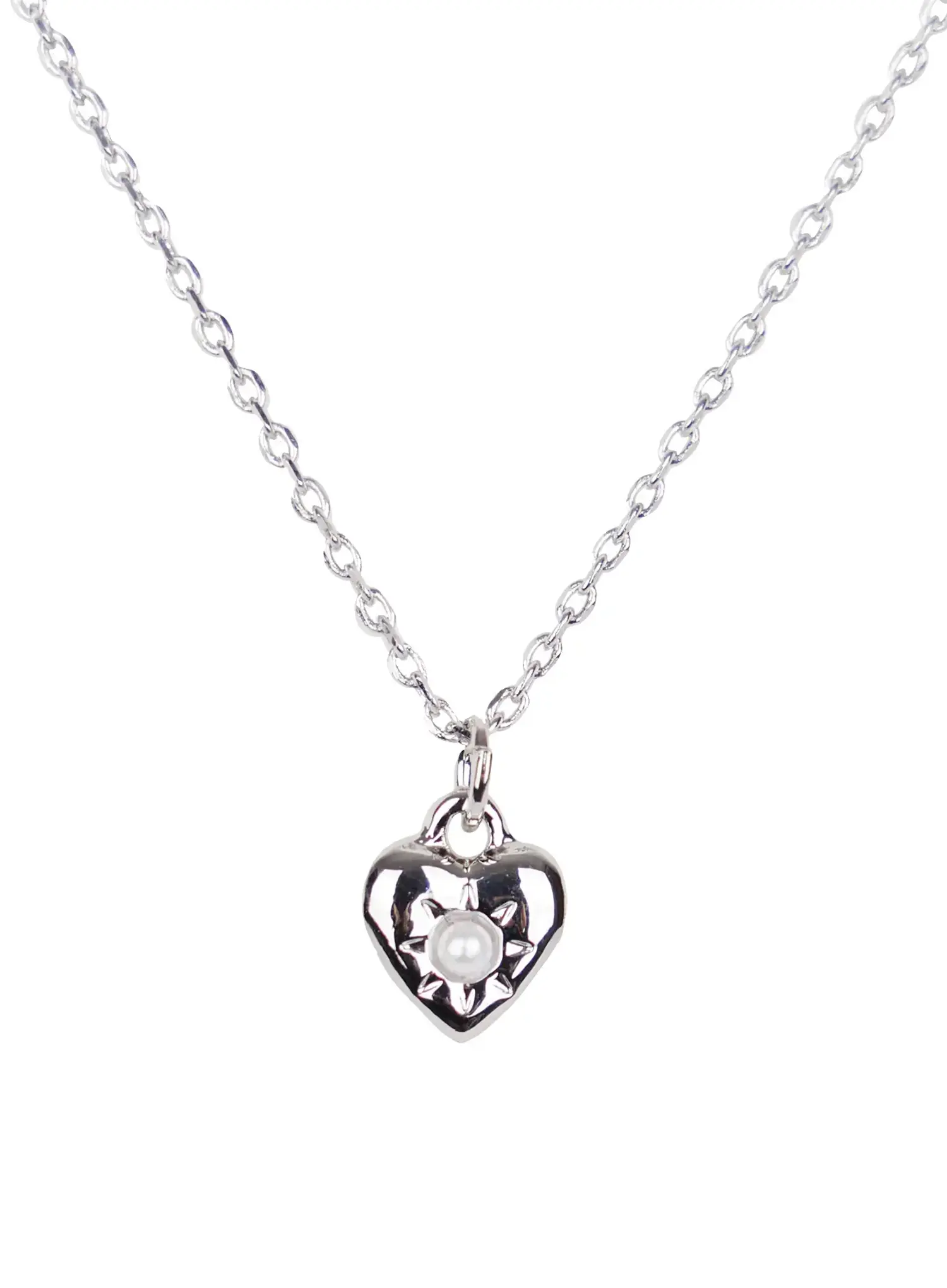 Multi-Strand Faux-Pearl Detail Layered Necklace IN510 - Image 6