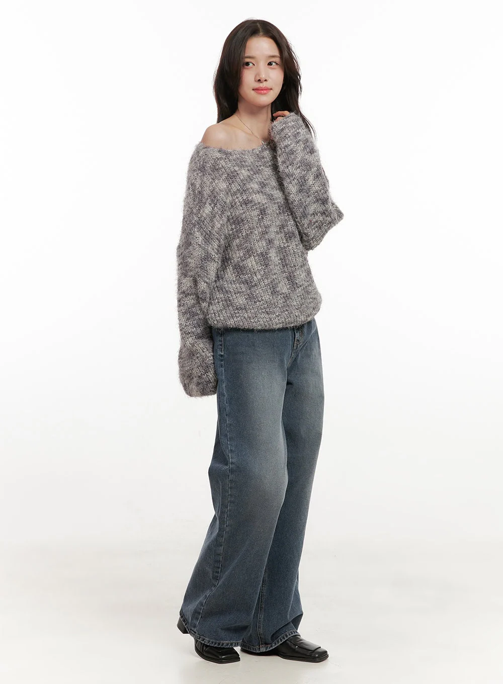 Multicolor Cozy Knit Sweater ON429 - Image 3