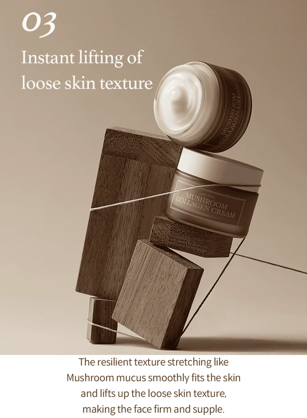 Mushroom Collagen Cream (50ml) - Image 11