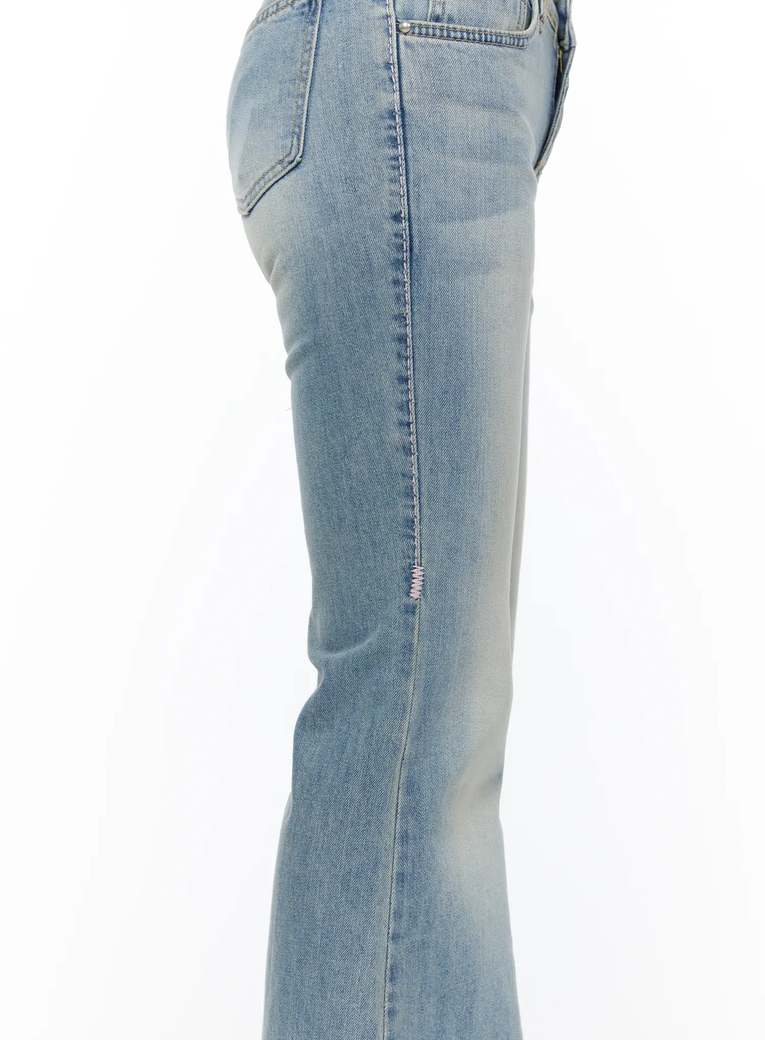 Nalani Low Rise Vintage Bootcut Jeans CA514 - Image 4
