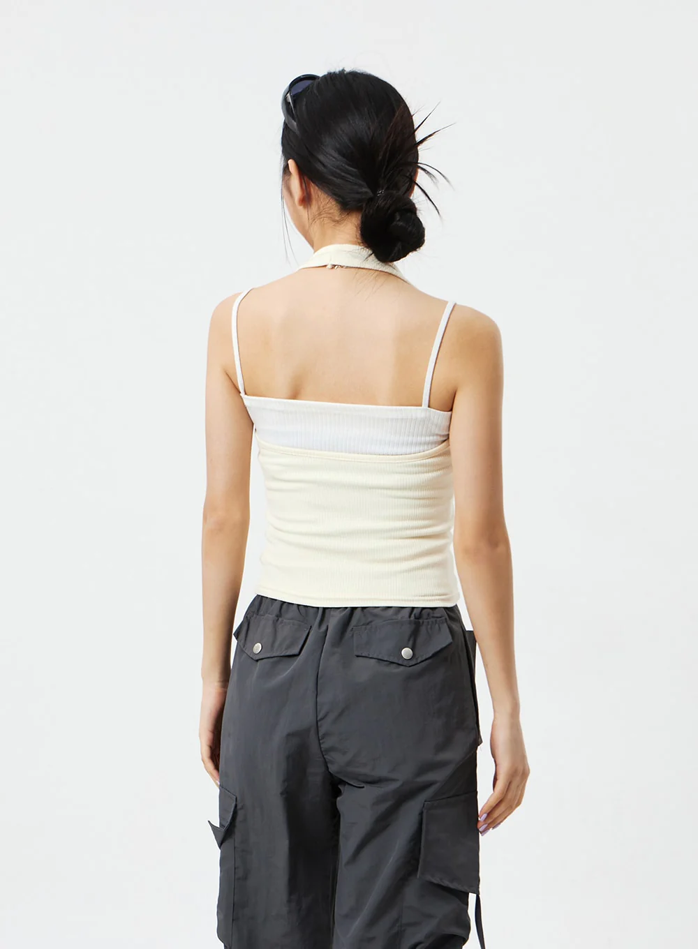 Neck Strap Knit Top CM324 - Image 6
