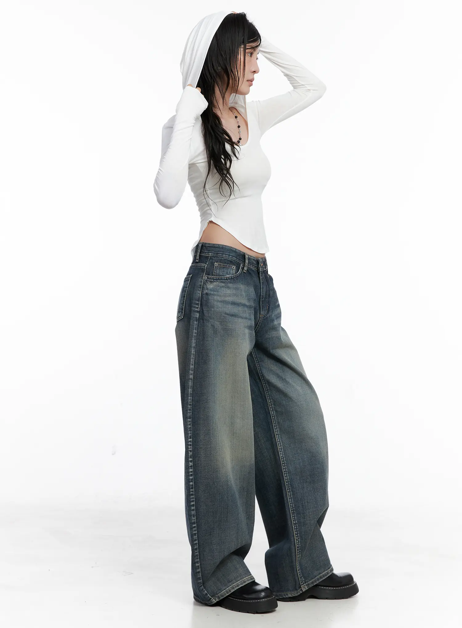 Nellie Baggy Jeans CS526 - Image 3