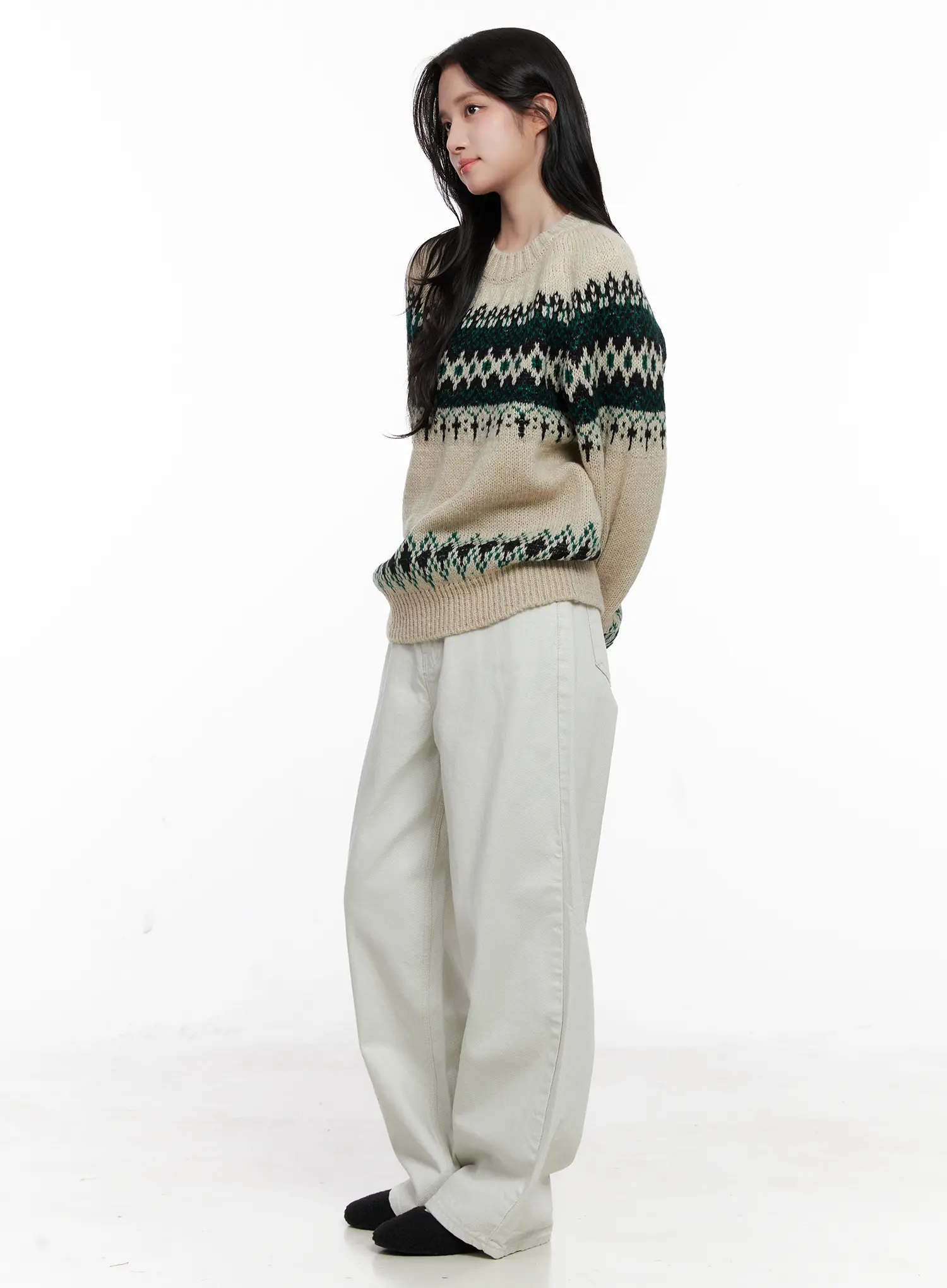 Nordic Knit Sweater CO522 - Image 4