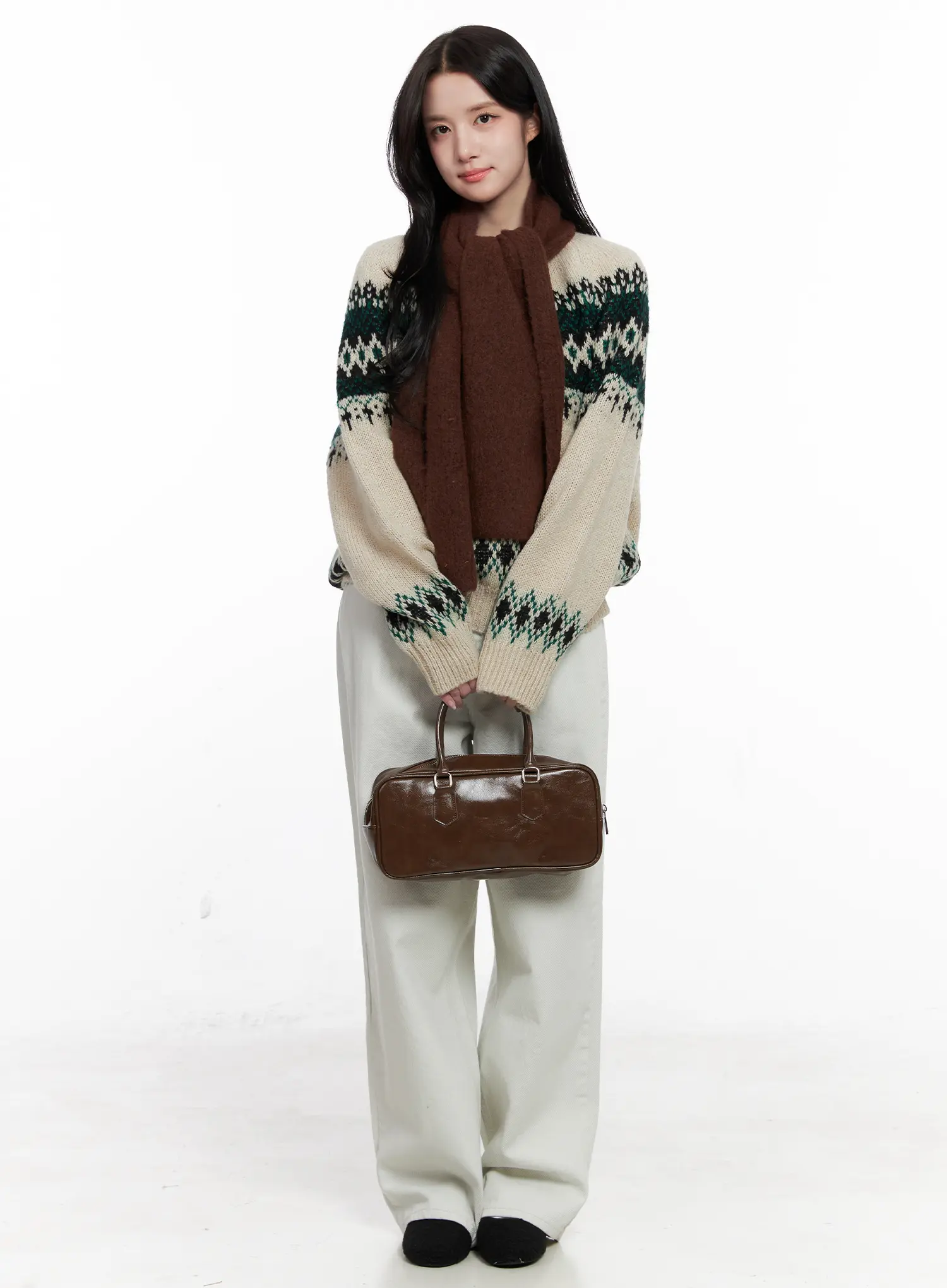 Nordic Knit Sweater CO522 - Image 8