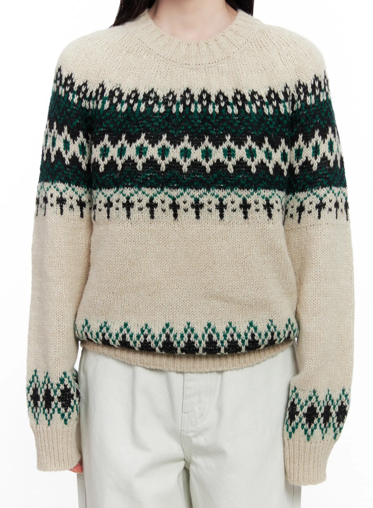 Nordic Knit Sweater CO522 - Image 9