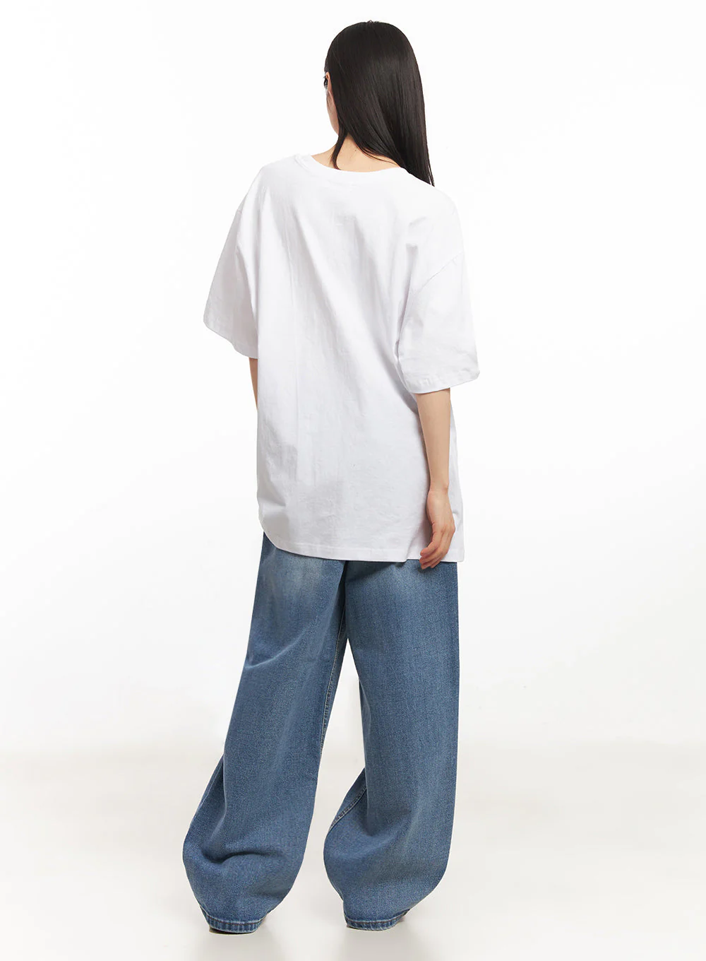 NY Graphic Oversize T-Shirt IY502 - Image 13