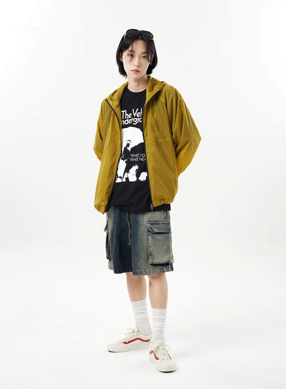 Nylon Hoodie Jacket CU314 - Image 4