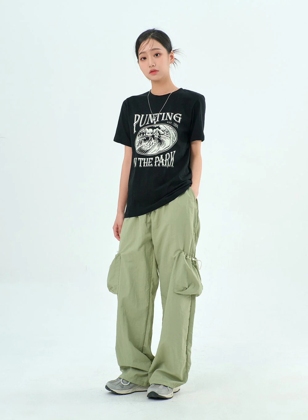 Nylon Pocket Pants BY304 - Image 10