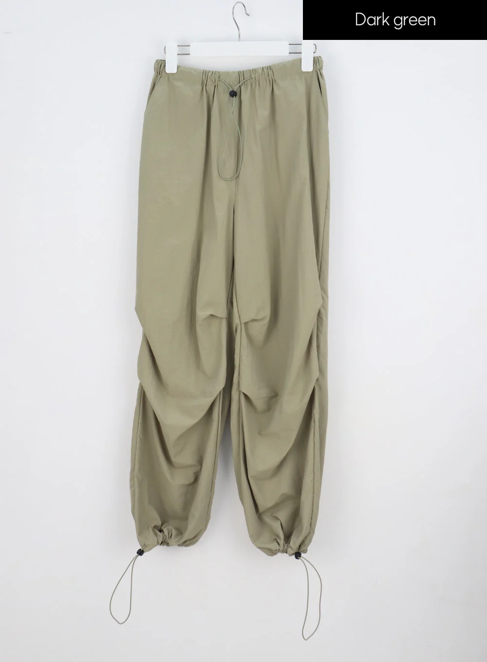 Nylon Wide Track Pants IY311 - Image 15