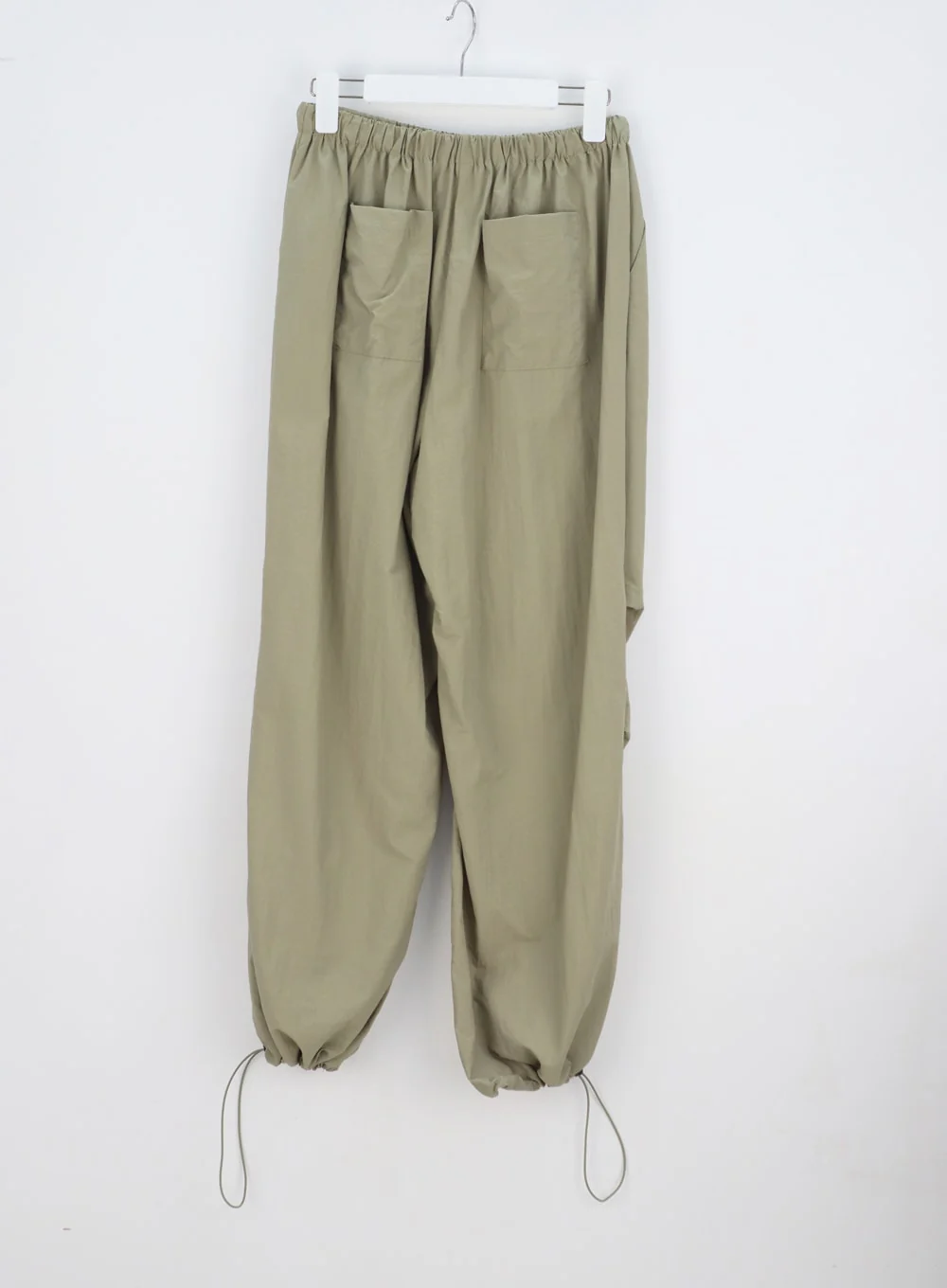 Nylon Wide Track Pants IY311 - Image 16