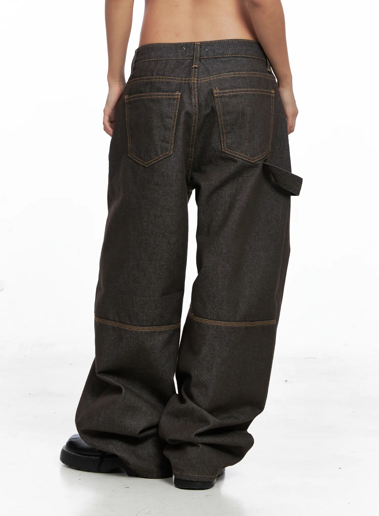 Oaklyn Non-Fade Wide-Leg Jeans CO513 - Image 4
