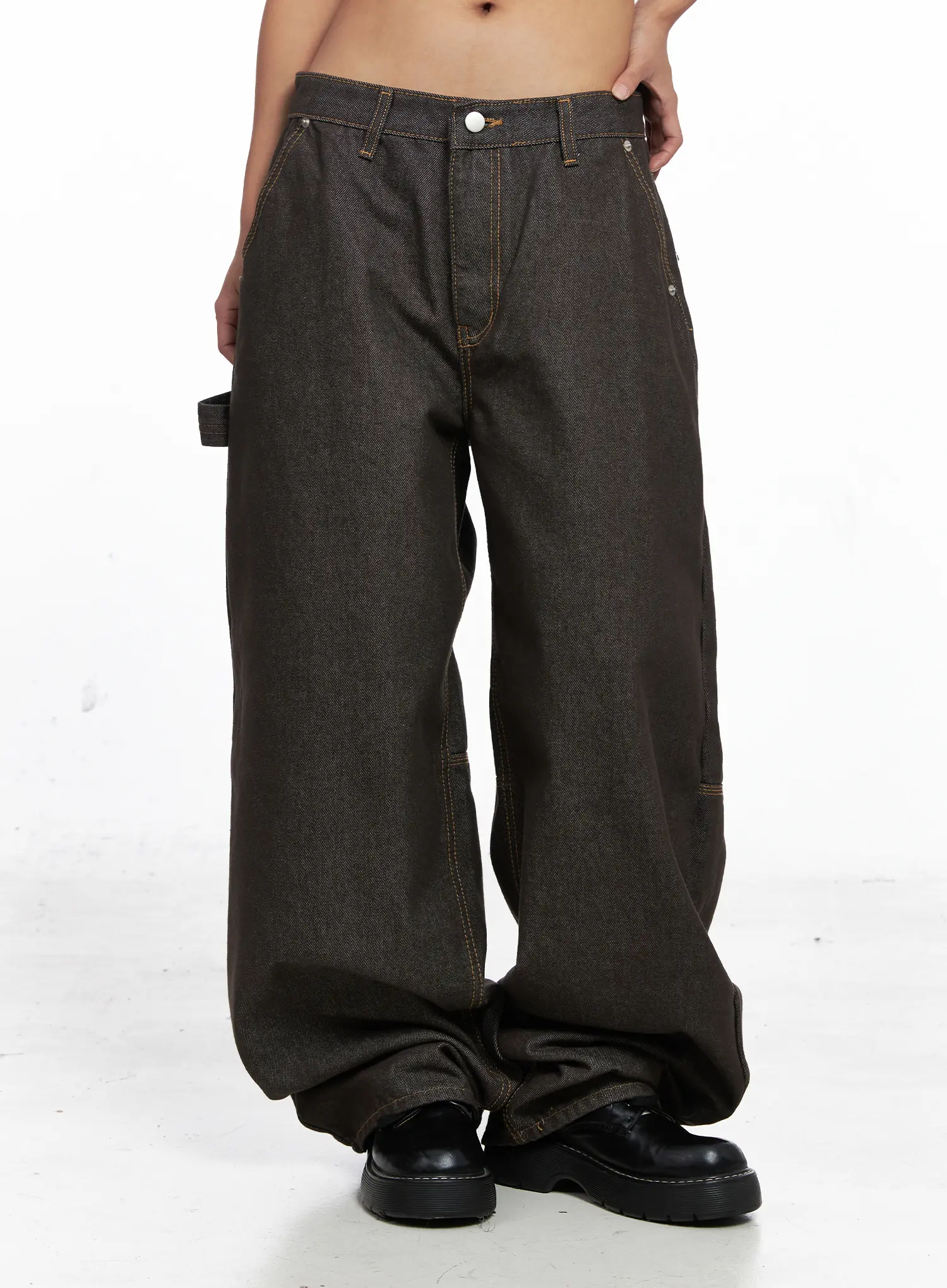Oaklyn Non-Fade Wide-Leg Jeans CO513 - Image 9