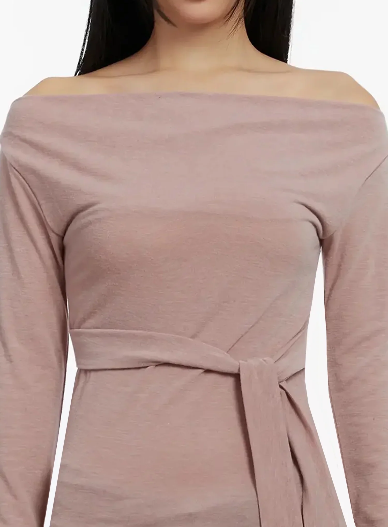 Off-Shoulder Bow Top ID525 - Image 4