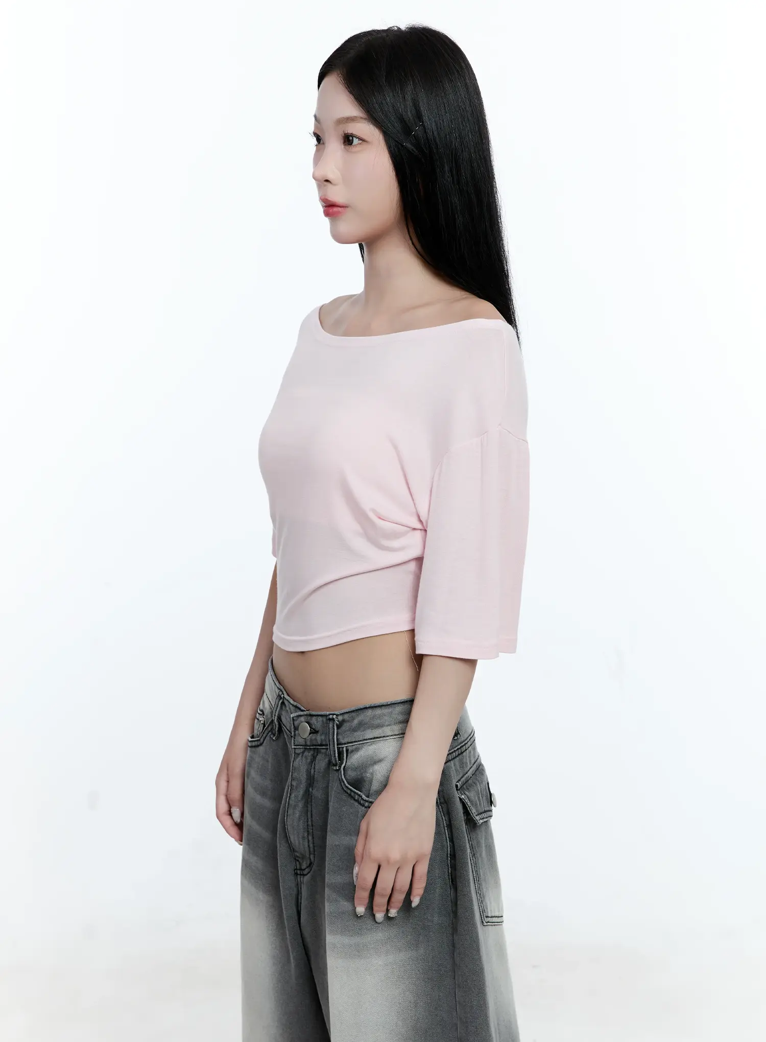 Off-Shoulder Crop Top CG511 - Image 8