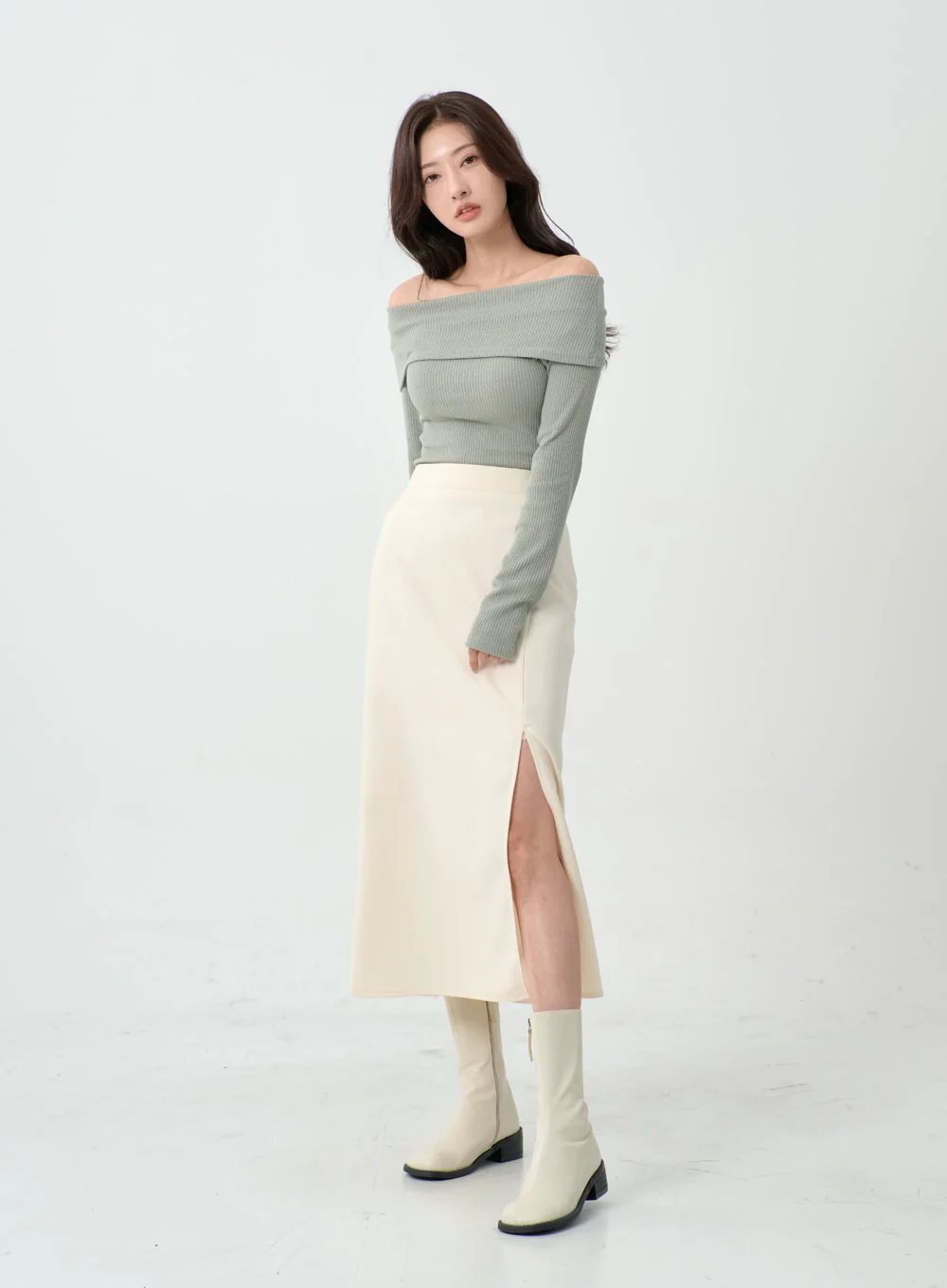 Off Shoulder T-Shirt IO07 - Image 10