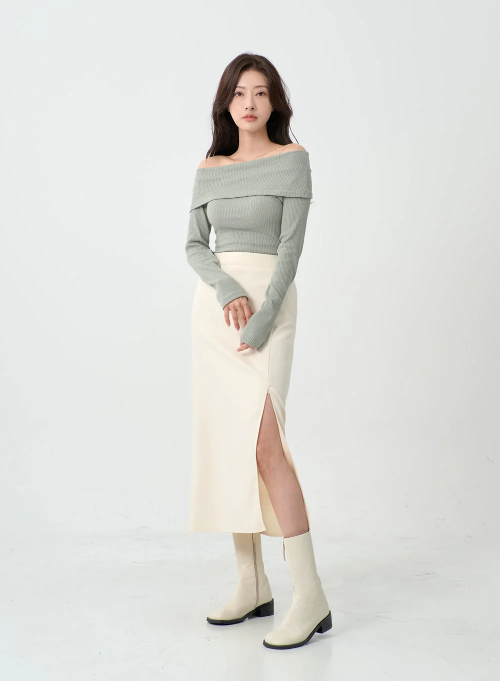 Off Shoulder T-Shirt IO07 - Image 5